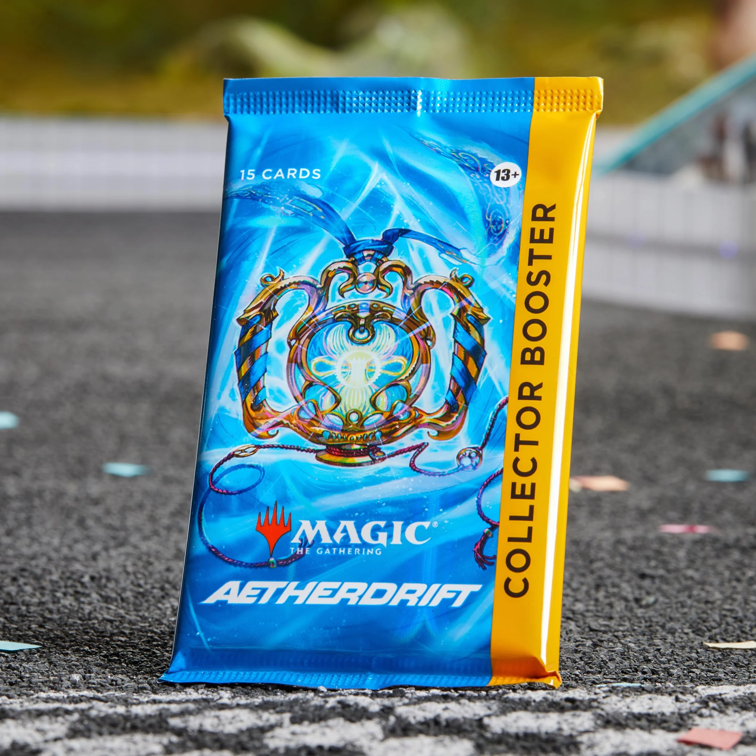 Magic: The Gathering Aetherdrift Pakiet kolekcjonerski (Wersja Angielska)
