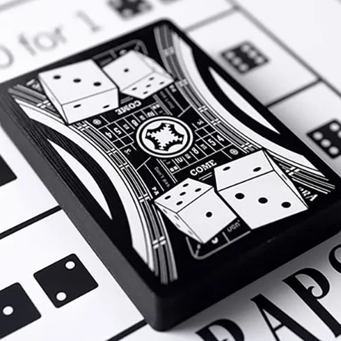 Craps Playing Cards (Online Instructions) by Mechanic Industries