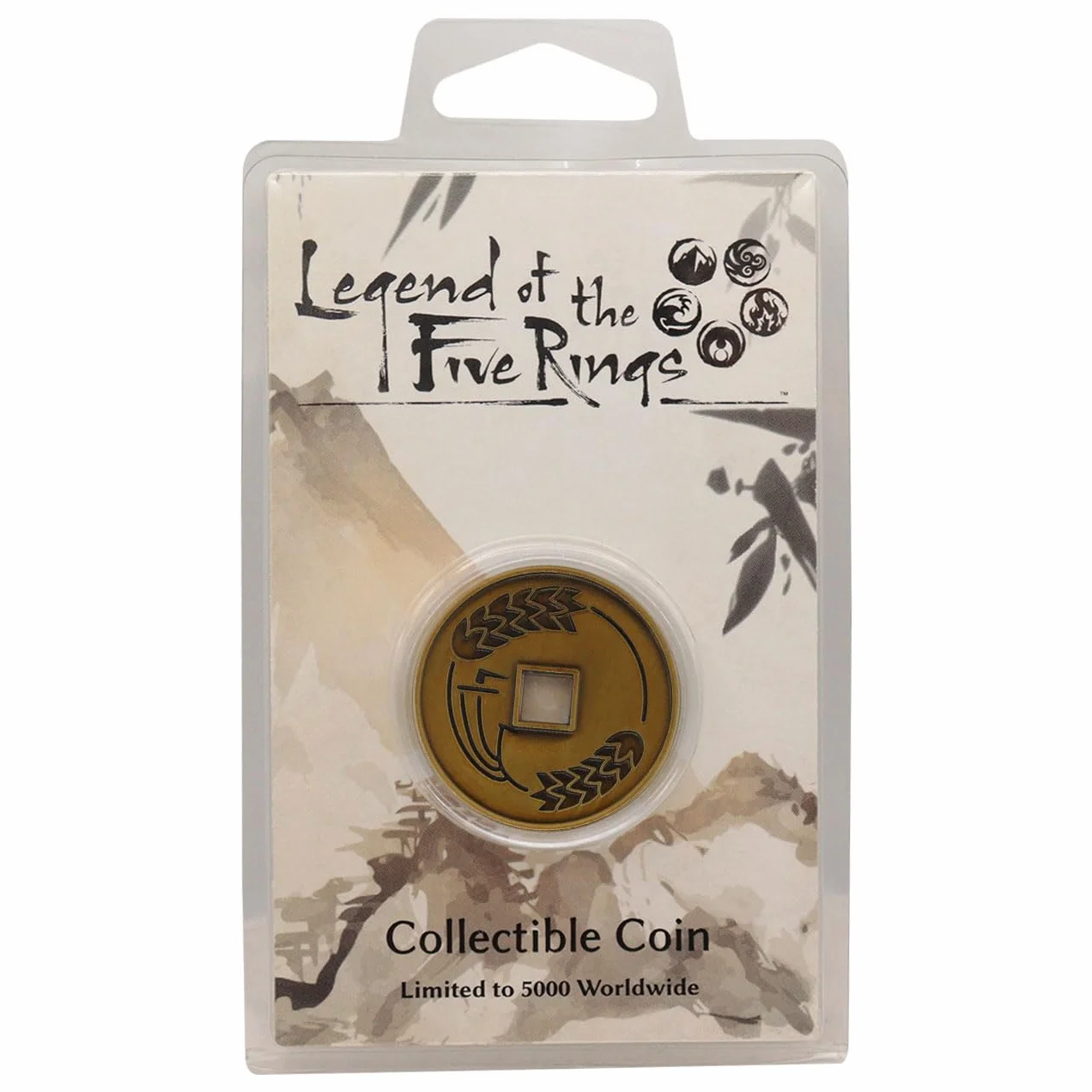 Legend of the Five Rings edycja limitowana moneta Koku