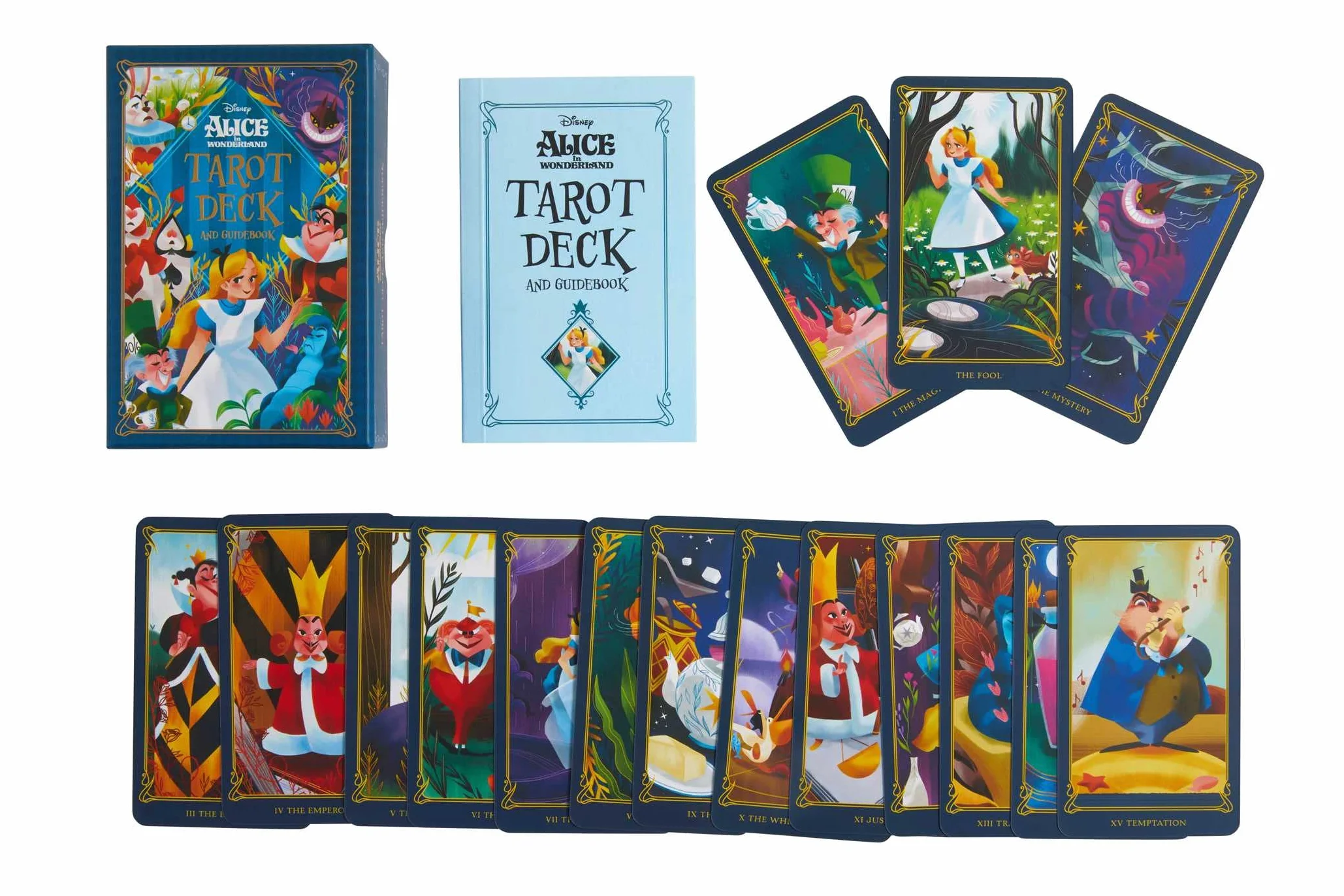 Alice in Wonderland Tarot Deck and Guidebook