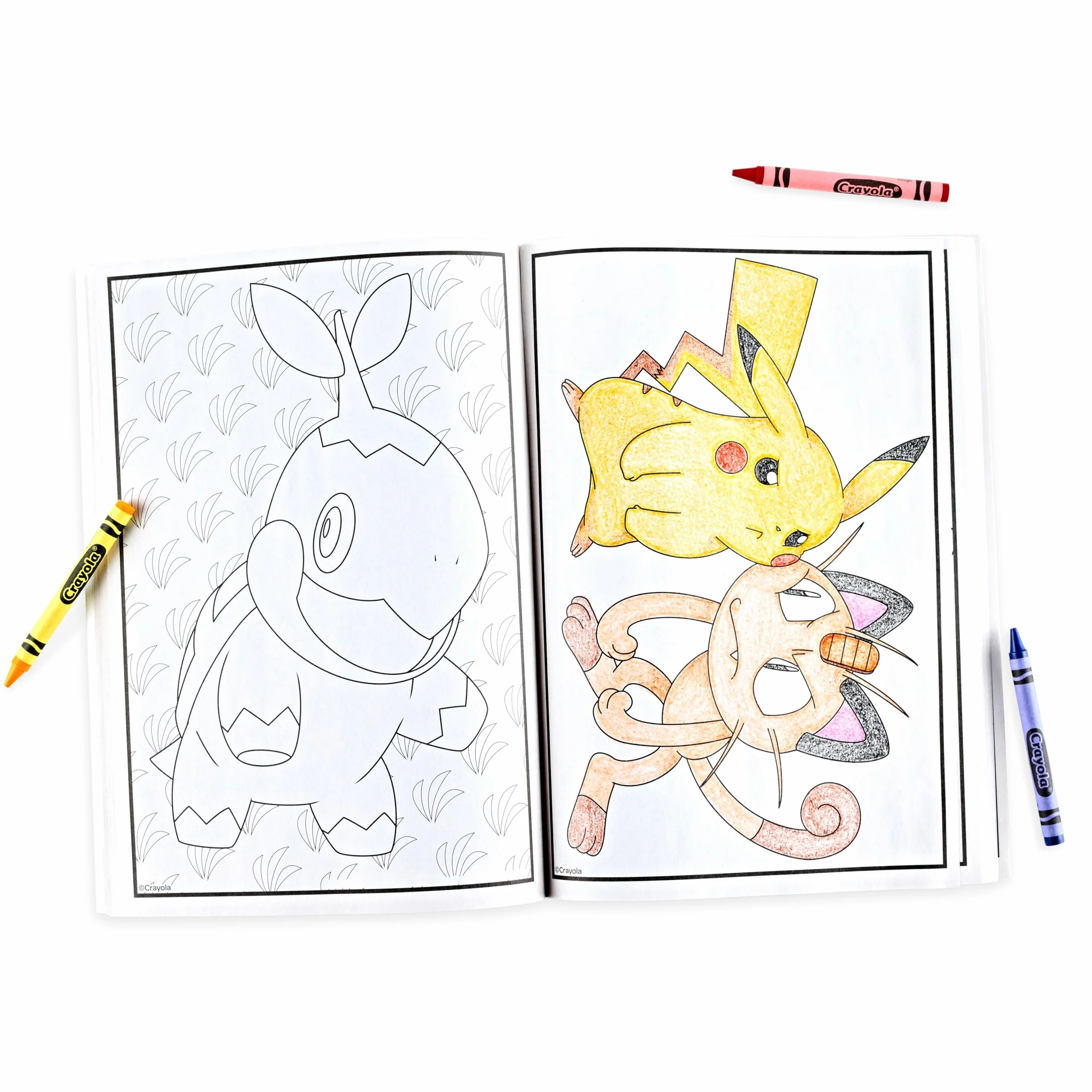 Crayola Coloring Book-Pokemon, 96 Pages 42732