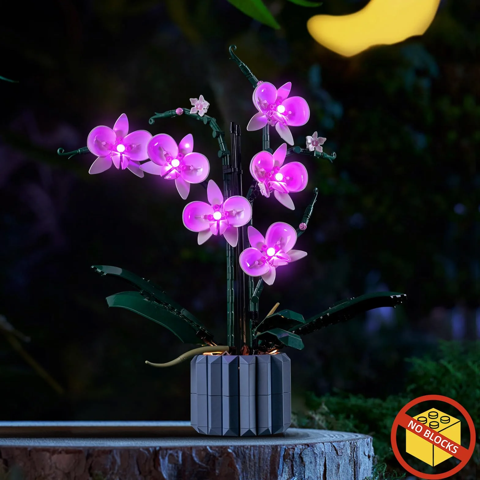 Zestaw oświetleniowy LED do LEGO Orchidea 10311, kolekcja botaniczna