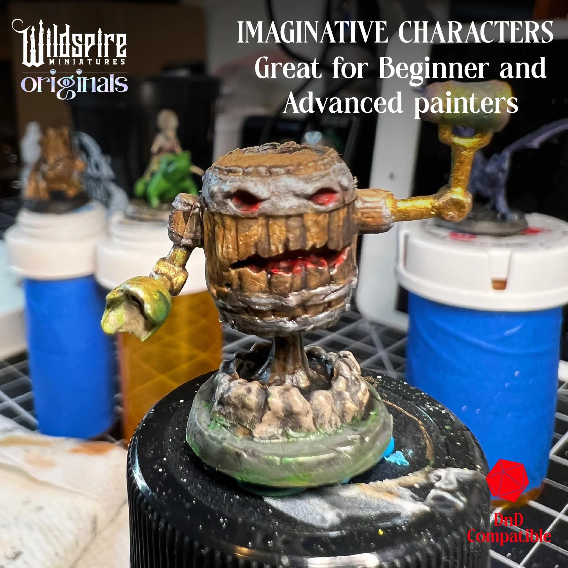 Wildspire Monsters Pack DND Miniatures Booster 16 Minis