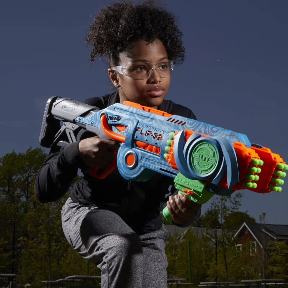 Nerf Elite 2.0 Flipshots Flip-32 Blaster, 32-dart Capacity
