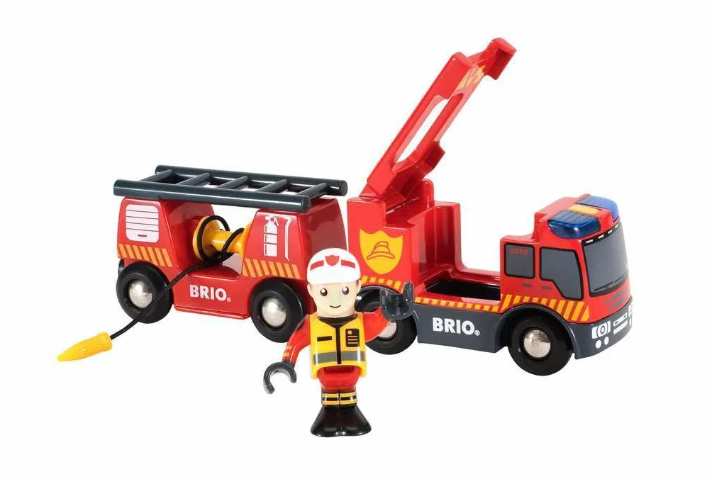 Brio 63381100 Zestaw Ratunkowy (63381100) Bezpieczna Zabawka Dla Dzieci Powyżej 3 Lat