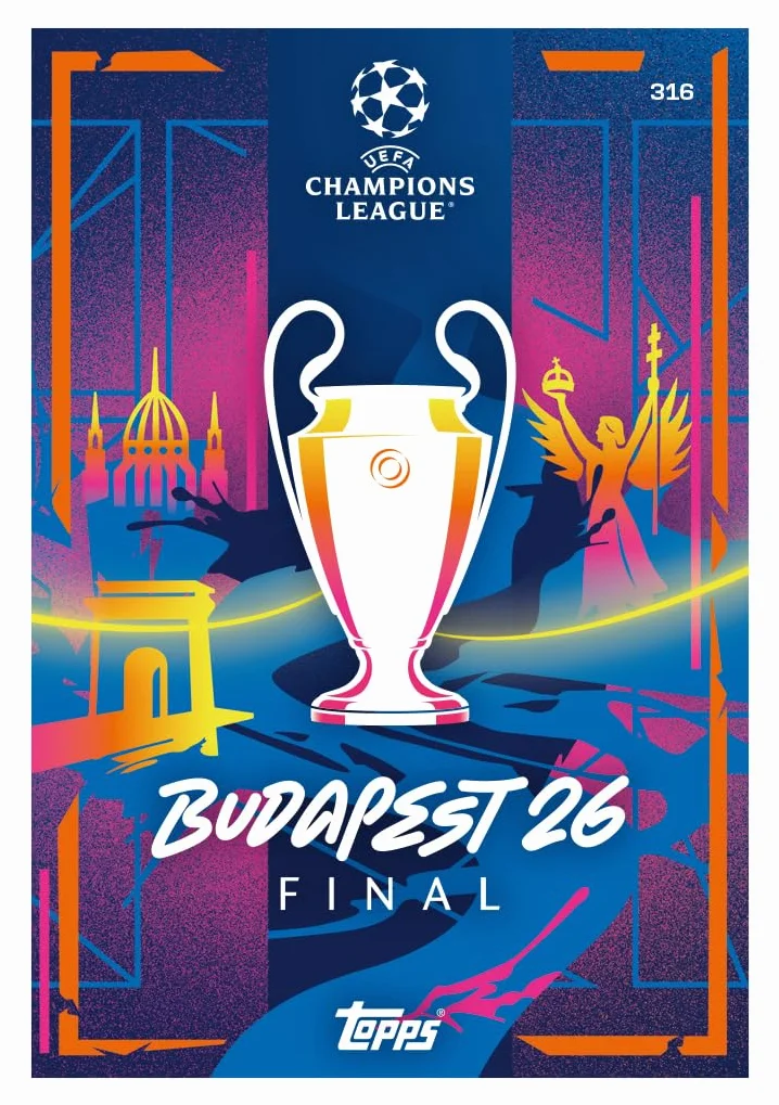 Topps UCC Match Attax Extra 2026 - Mega Multipack - zawiera 48 kart oraz 3 losowe karty Electrix LE i jedną losową kartę Facsimile Pro-View Signature Style.
