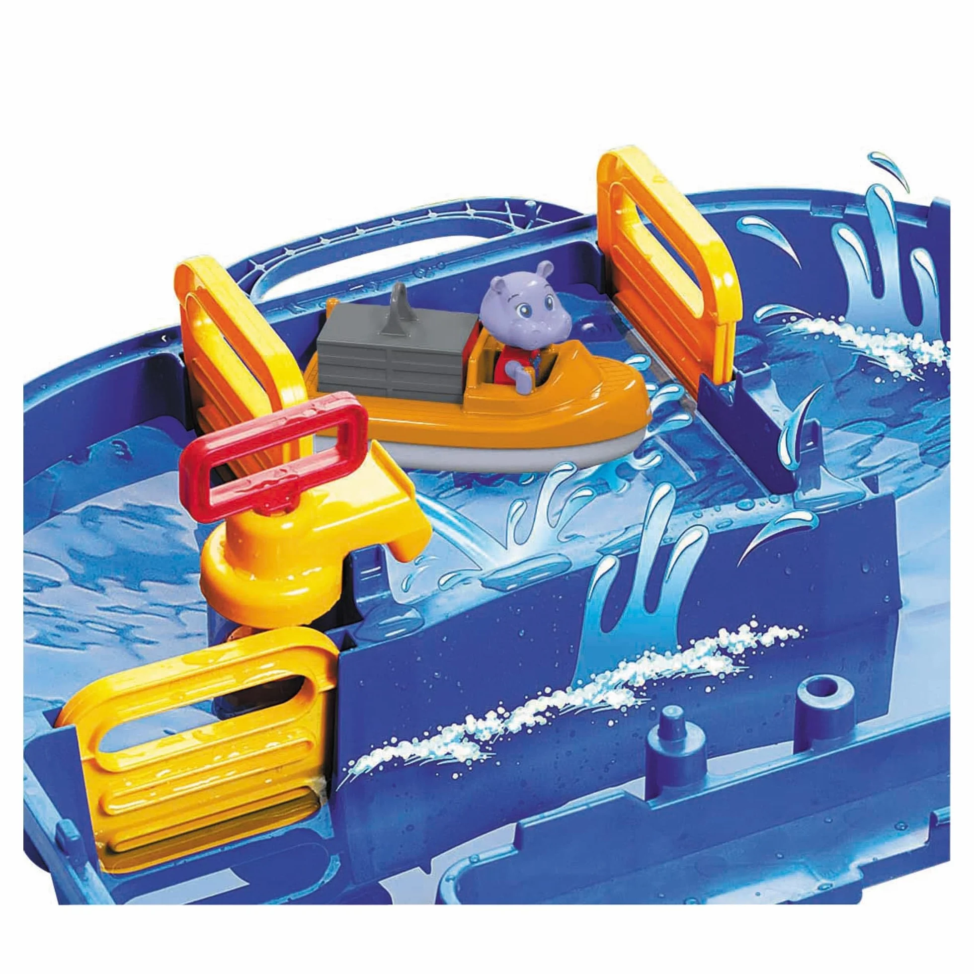 Aquaplay Tor Wodny Lockbox Zabawka, Niebieski, Od 3 Lat
