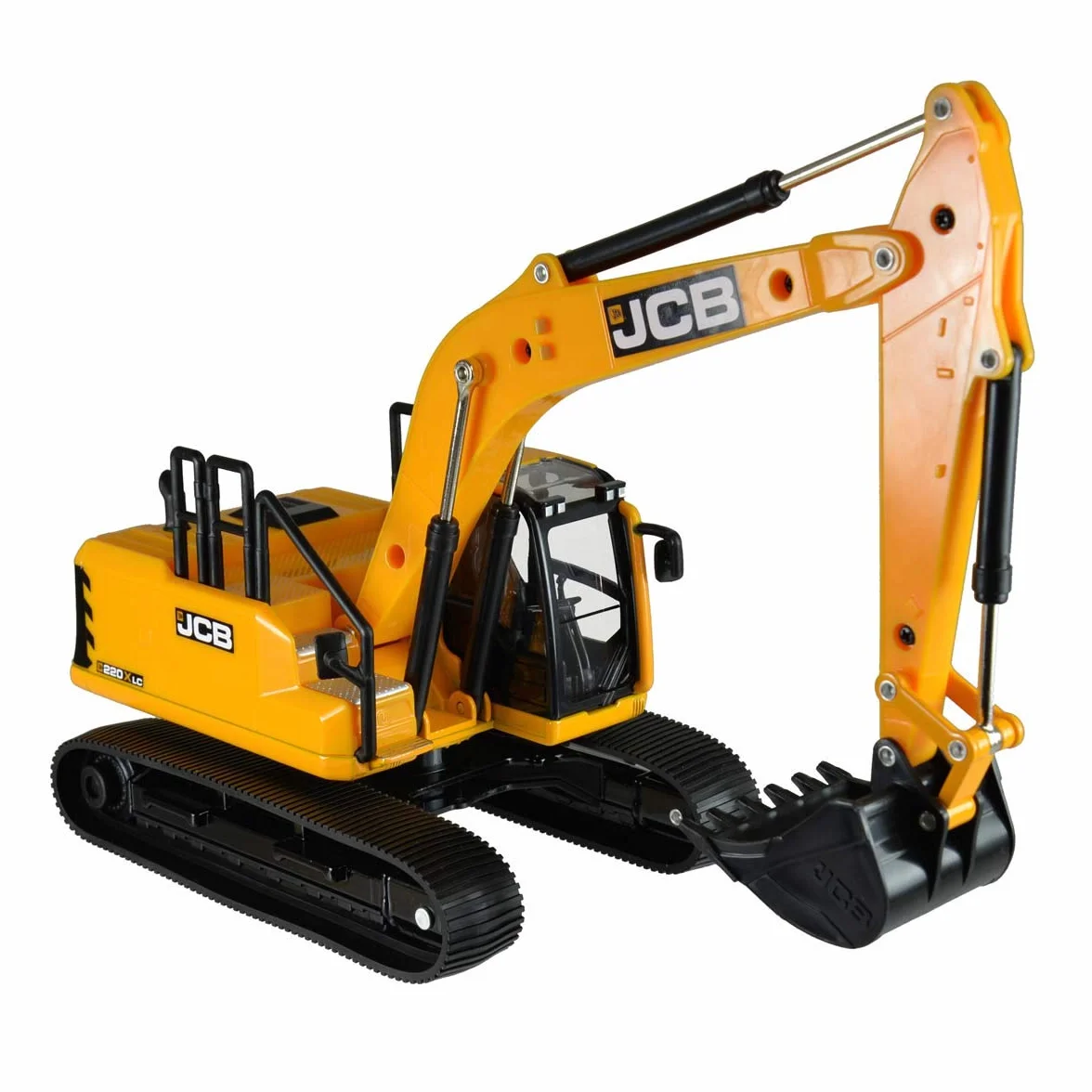 Britains JCB Farm Tomy Toys - koparka - 1:32 220X - kolekcjonerska zabawka ciągnikowa - skala 1:32 zabawki rolnicze - odpowiednie dla kolekcjonerów i dzieci - 3 lata Plus, 43211