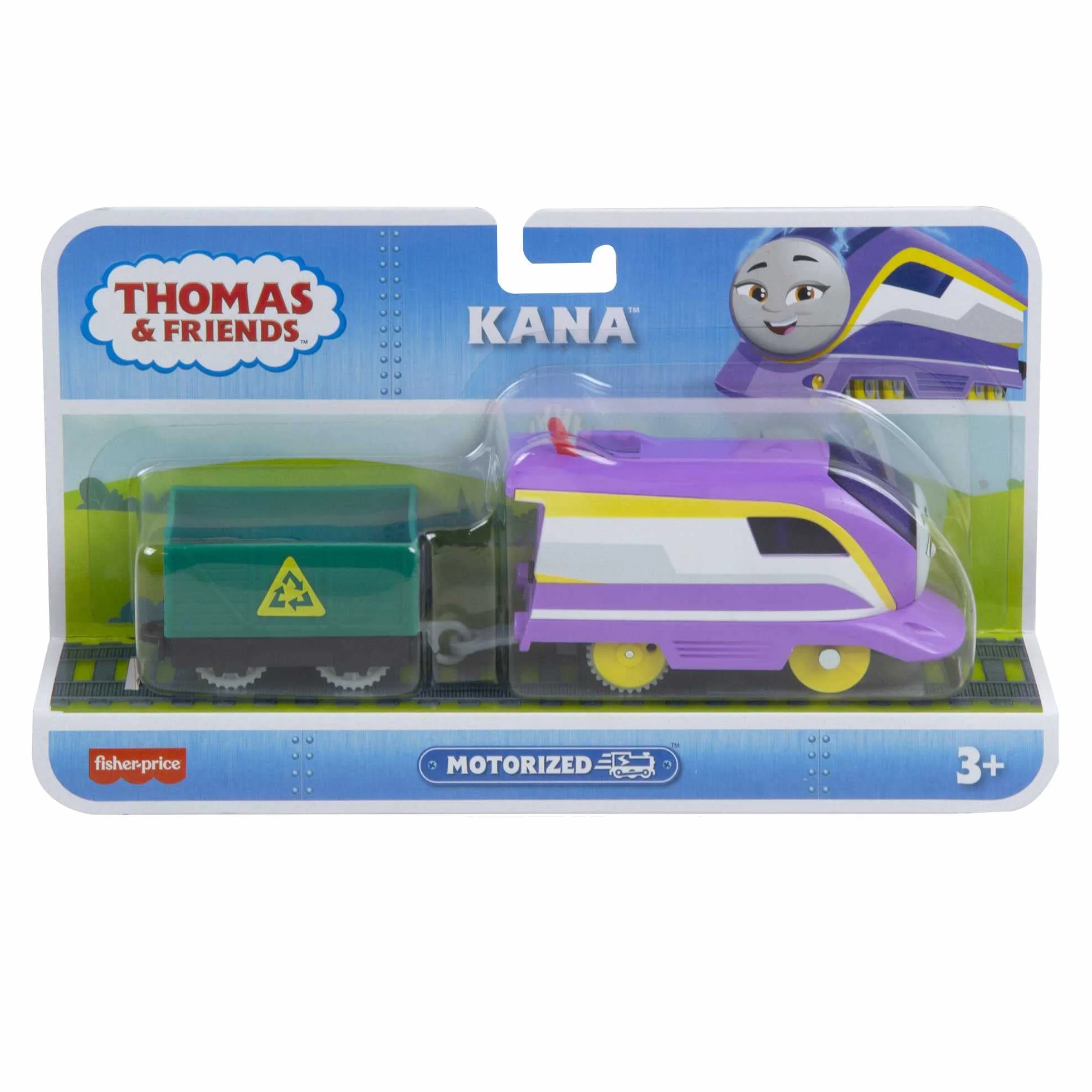 Thomas & Friends HDY69 Zmotoryzowany pociąg zabawkowy na baterie, od 3 lat