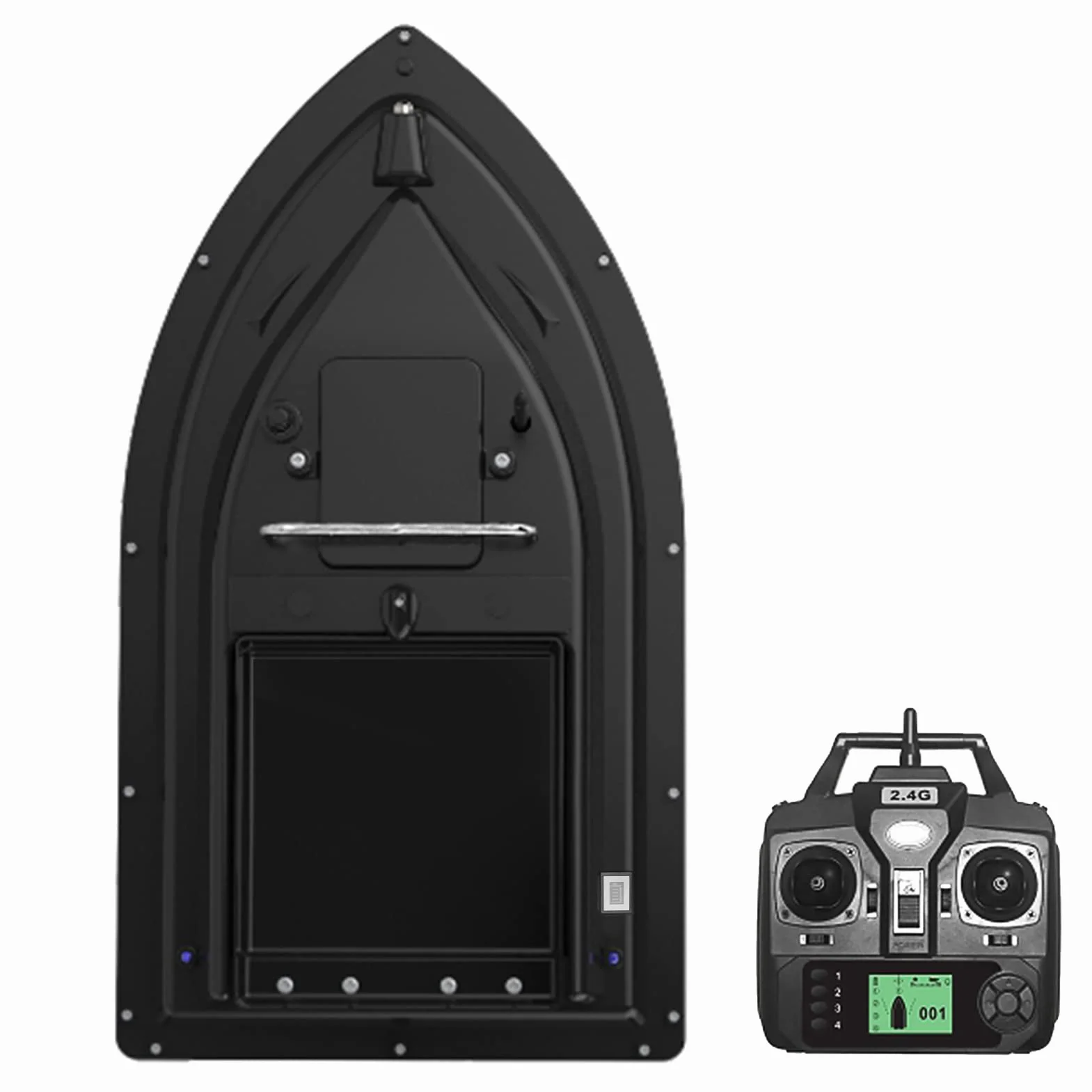 Kavolet Zdalnie sterowana łódź zanętowa do wędkowania, z GPS, zasięg 500 m, ładowność 2 kg, duży zbiornik na zanętę, automatyczne nęcenie, akumulator 10000 mAh, do nocnego łowienia