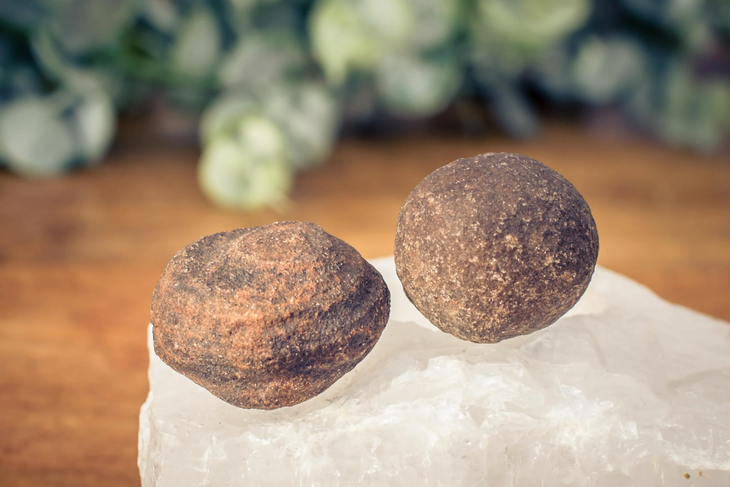 Lebensquelle Plus Moqui Marbles z USA, oryginalne Marbles Moqui Marbles z certyfikatem autentyczności, jakość premium (L (3,5-4,0 cm)