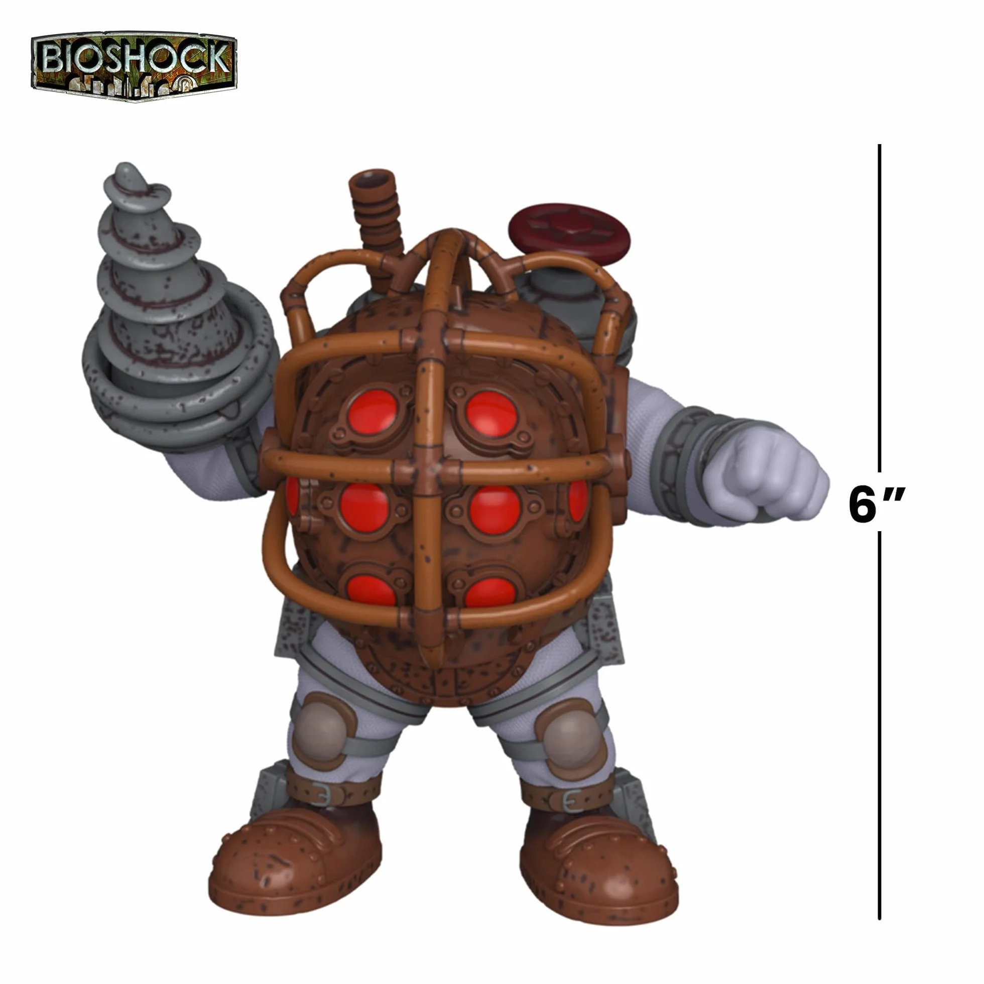 Funko Pop! Super: BioShock S3 - Bouncer Big Daddy - Figurka winylowa kolekcjonerska - Pomysł na prezent - Oficjalne towary - Zabawki dla dzieci i Dorosłych - Model figurki kolekcjonerskiej