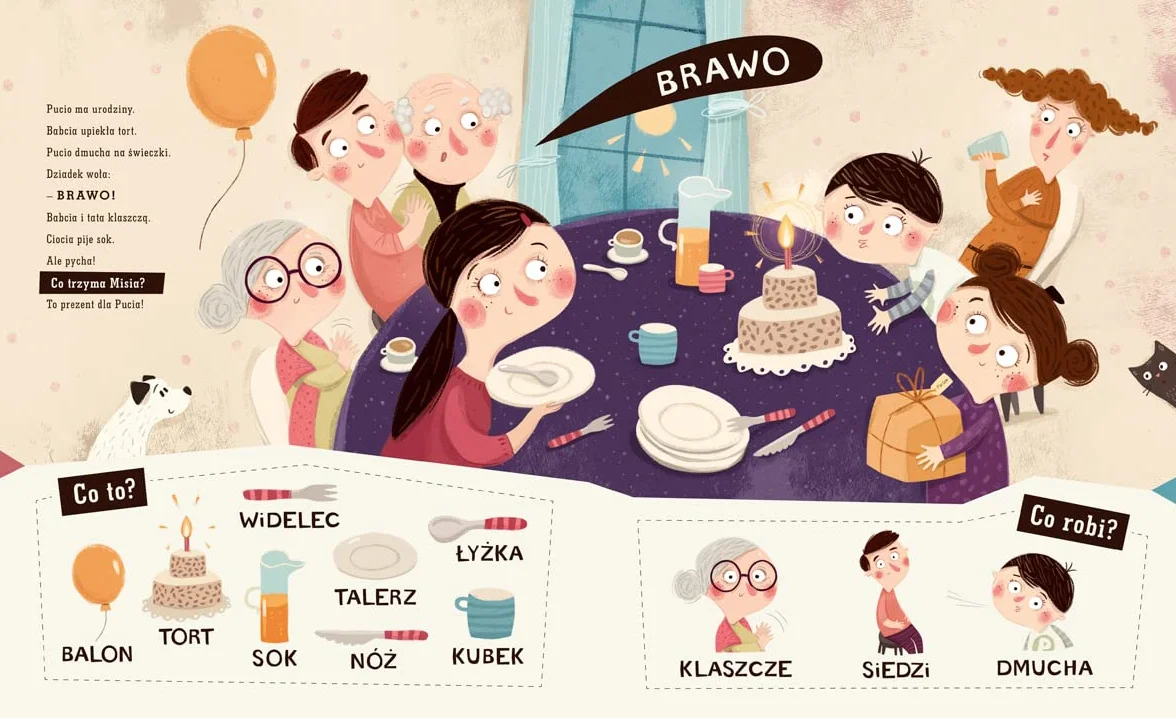 PUCIO MÓWI PIERWSZE SŁOWA WYD. 2023