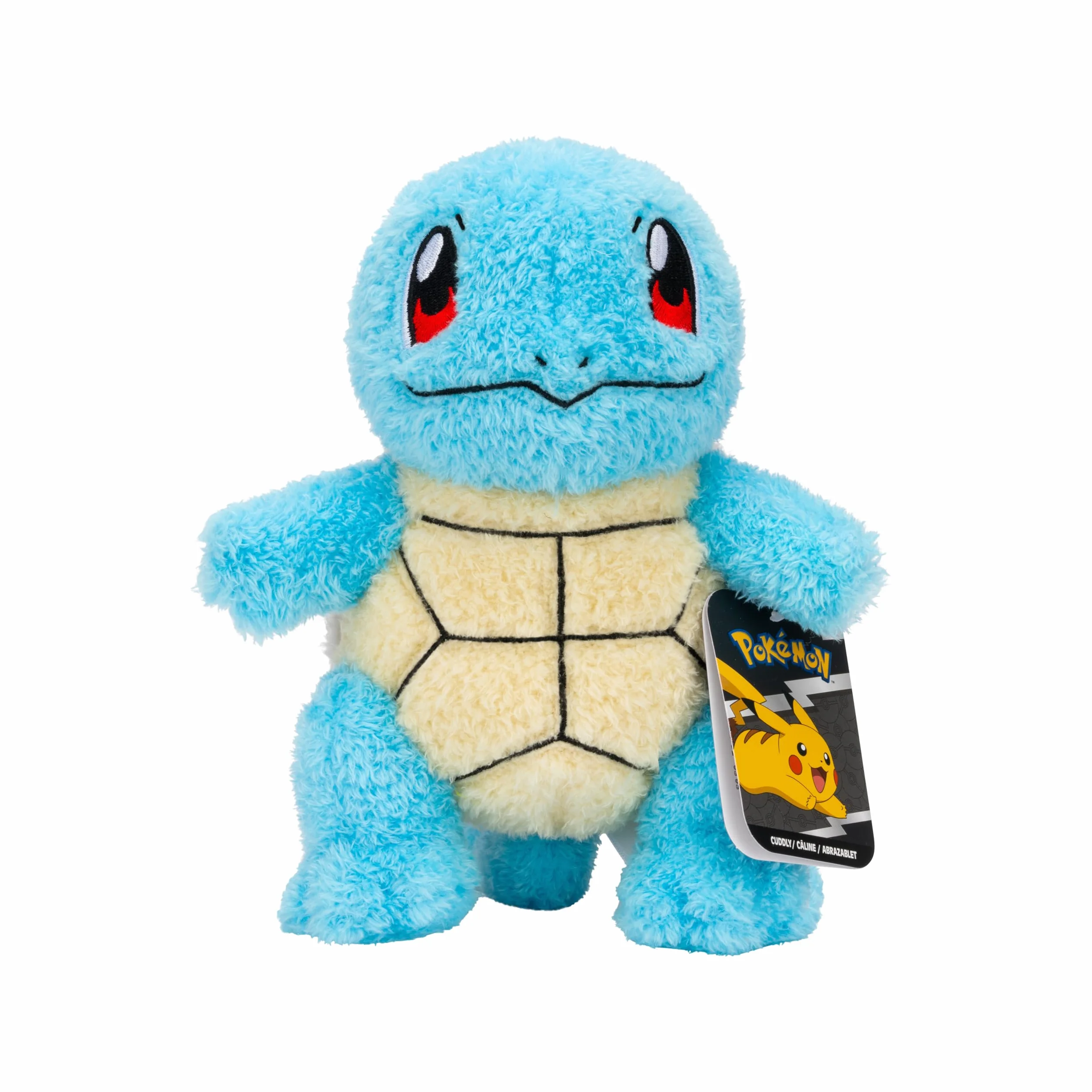 Pokémon Official Squirtle Plush 20 cm Kanto Select - Blue Stuffed Toy for Children 2+