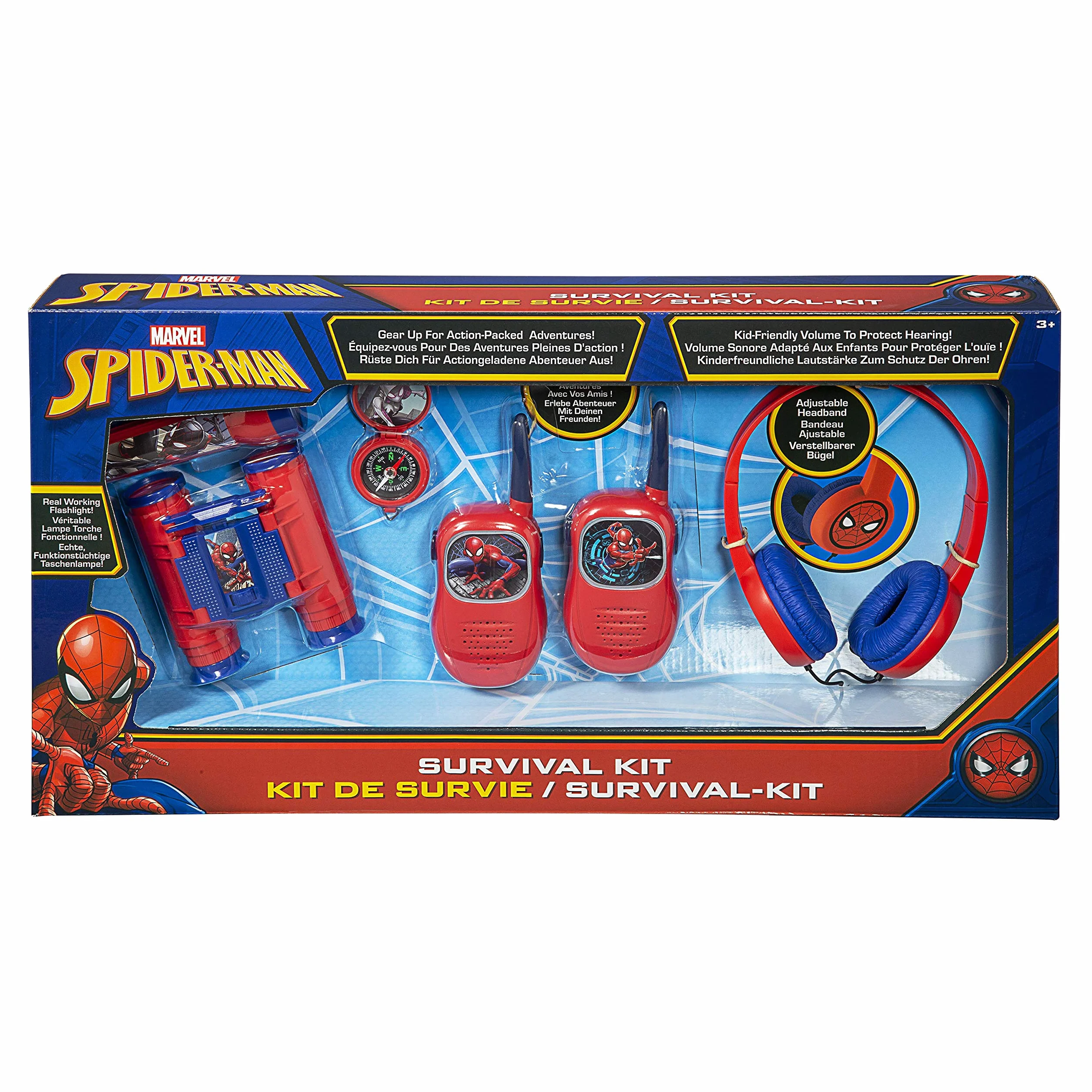 eKids Zestaw akcesoriów Spiderman różowy SM-V302