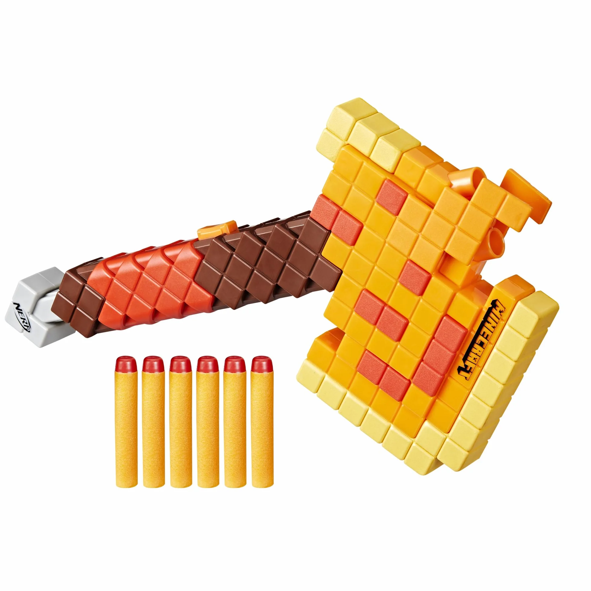 NERF Strzelający strzałkami topór Nerf Minecraft Firebrand
