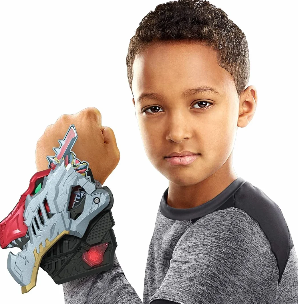Power Rangers Dino Fury Morpher Elektroniczna Zabawka ze Światłami i Dźwiękami