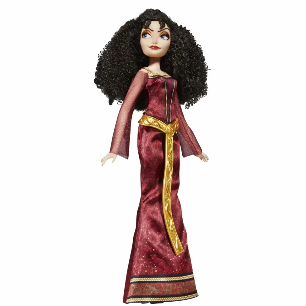 Hasbro Disney Princess Villains, muñeca Maniquí Madre Gothel, Accesorios y Traje Desmontable, Juguete Villano, a Partir de 5 Años F4997 Multicolor