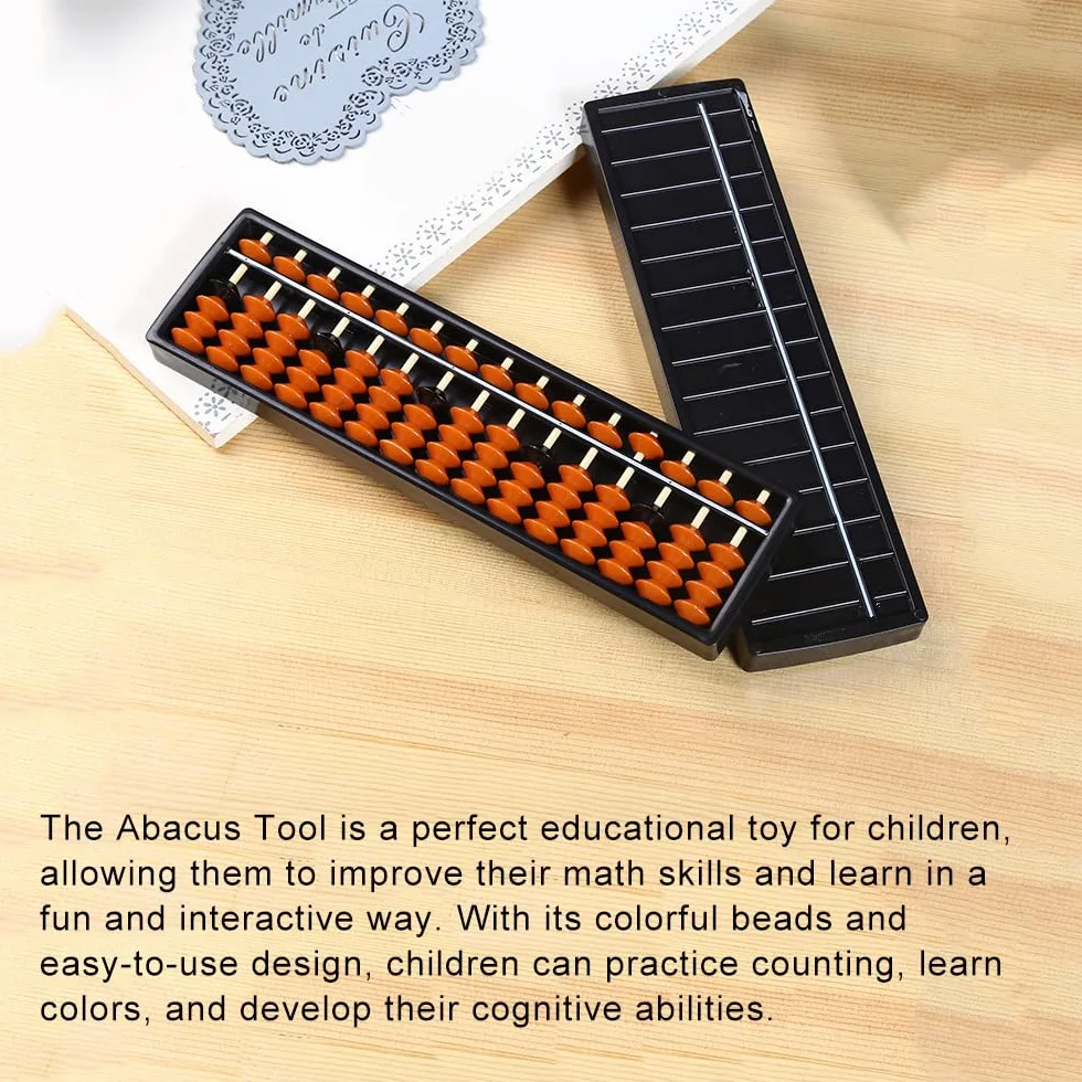 Narzędzie Abacus 15-cyfrowe liczydło Abacus Chiński klasyczny kalkulator edukacji matematycznej