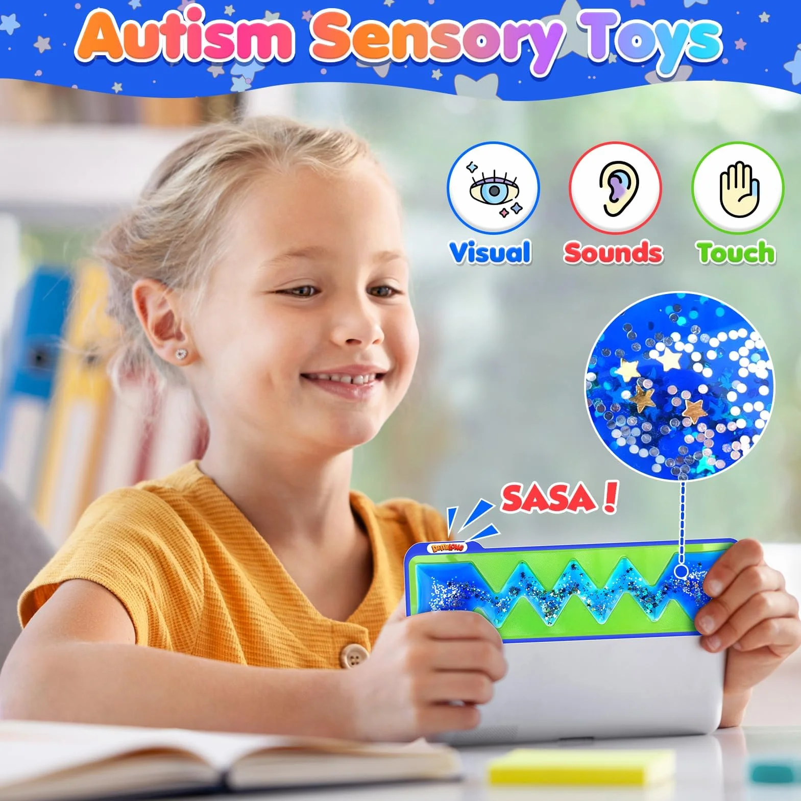 3 SZTUK Fidget Toy Sensory Labirynt Zabawki Puszyste Zabawki Dla Dzieci I Dorosłych Zabawki Autyzm Stres Adhd Zabawka Wypełniona Żelem Zabawki Rozwijające Potrzebne