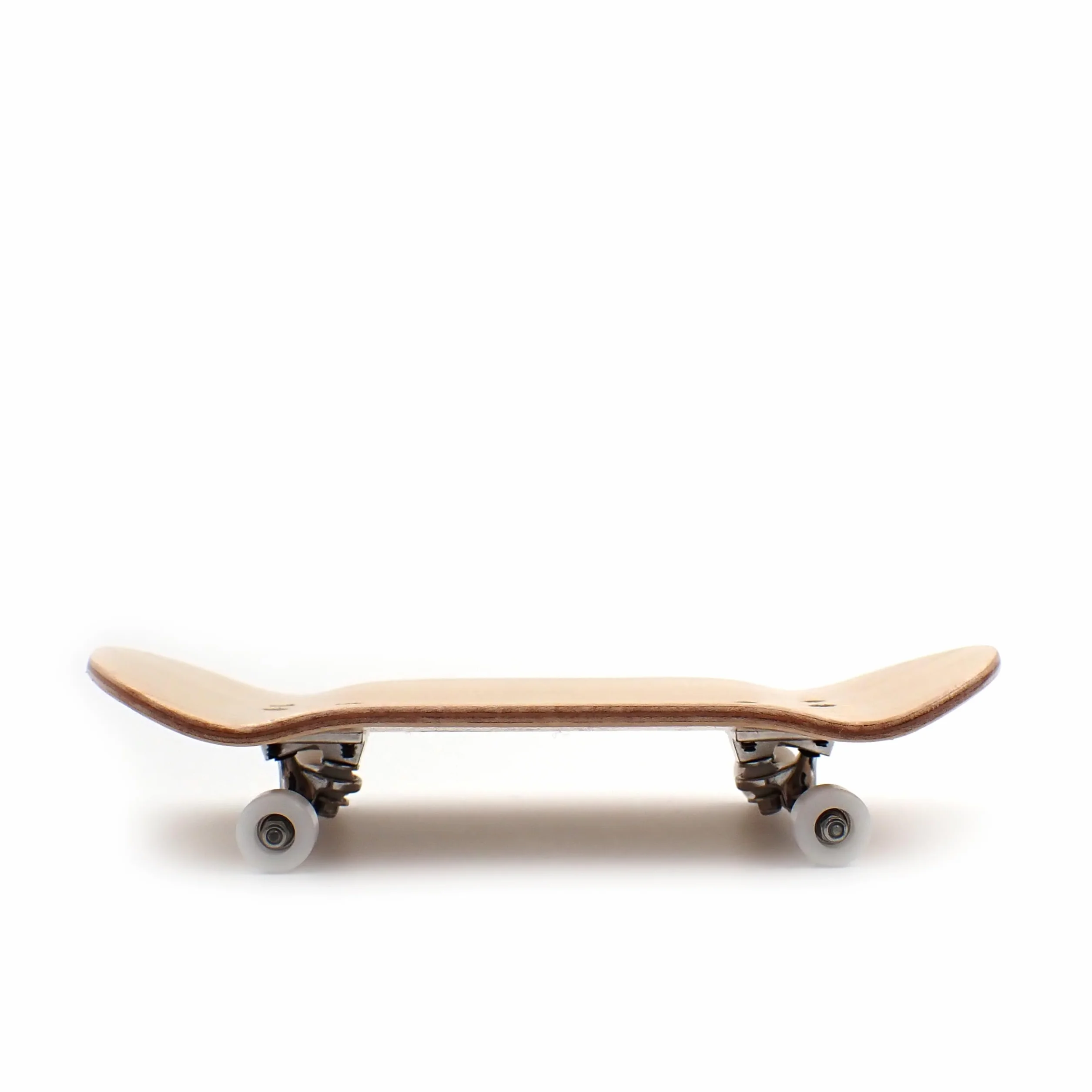 SPITBOARDS 36mm Fingerboard Complete Wood Pro Set-Up (Pre-Assembled, Handcrafted 5-Layers), 36 mm Pro Trucks, CNC Bearing Wheels, Lasered Foam Grip Tape (Lasered Deck Size: 36 x 96 mm), 'Maple Wood'