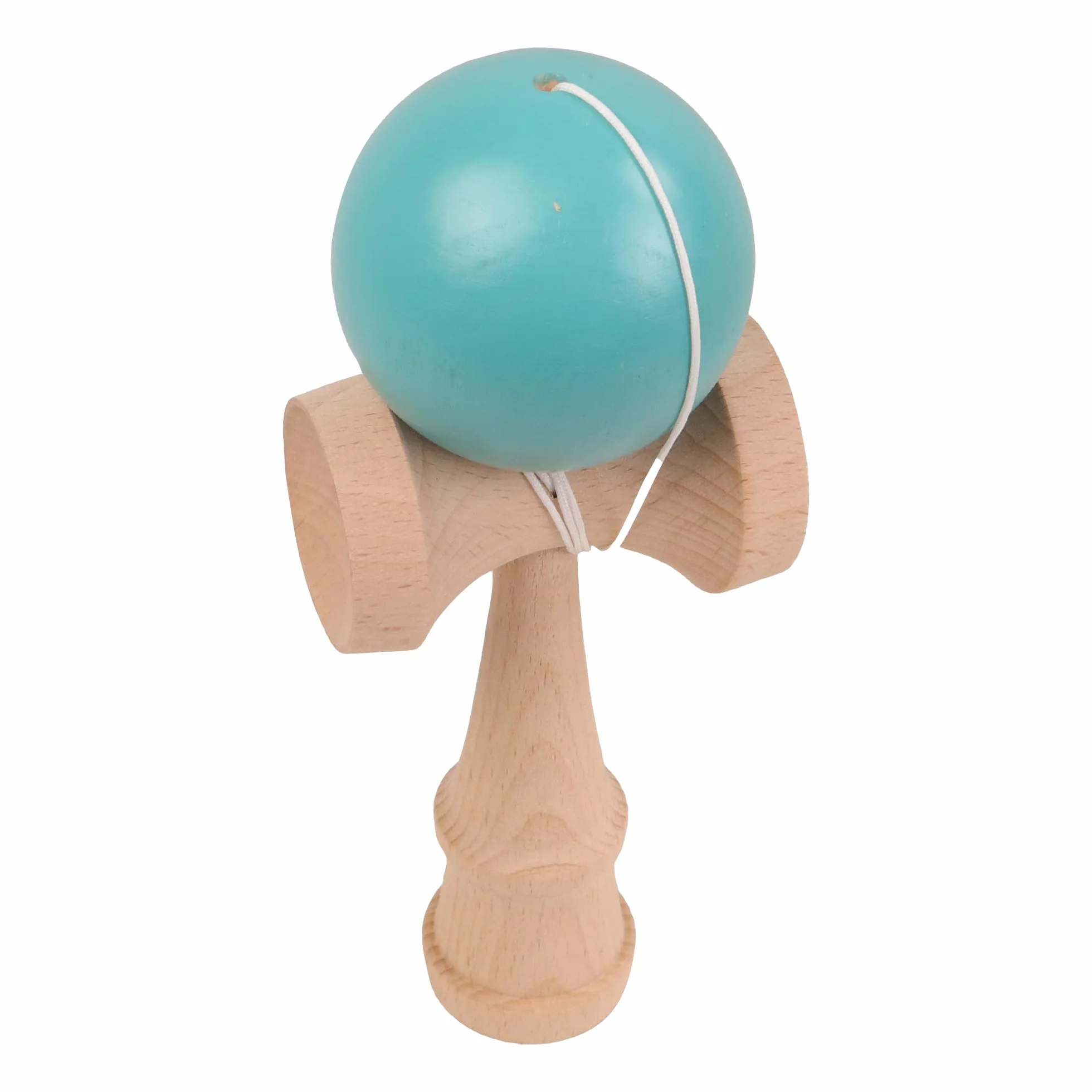 Bilboquet Kendama Niebieski Gra zręcznościowa Drewno FSC Zabawka z drewna Koordynacja Bez ekranu Tradycyjna gra Dziecko Dorosły