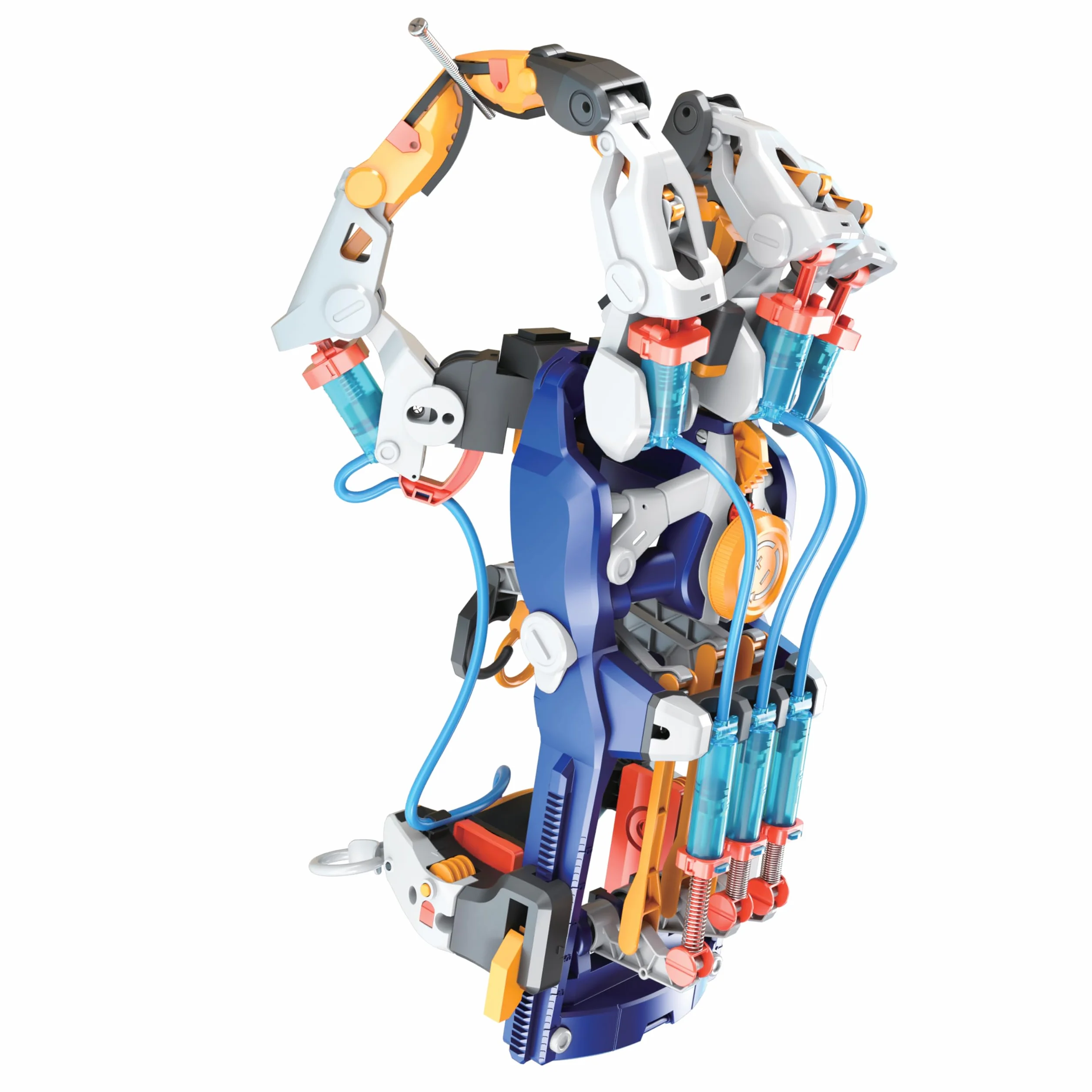 CONSTRUCT & CREATE Hydrauliczny Cyborg Hand DIY STEM Zbuduj swój własny zestaw projektowy