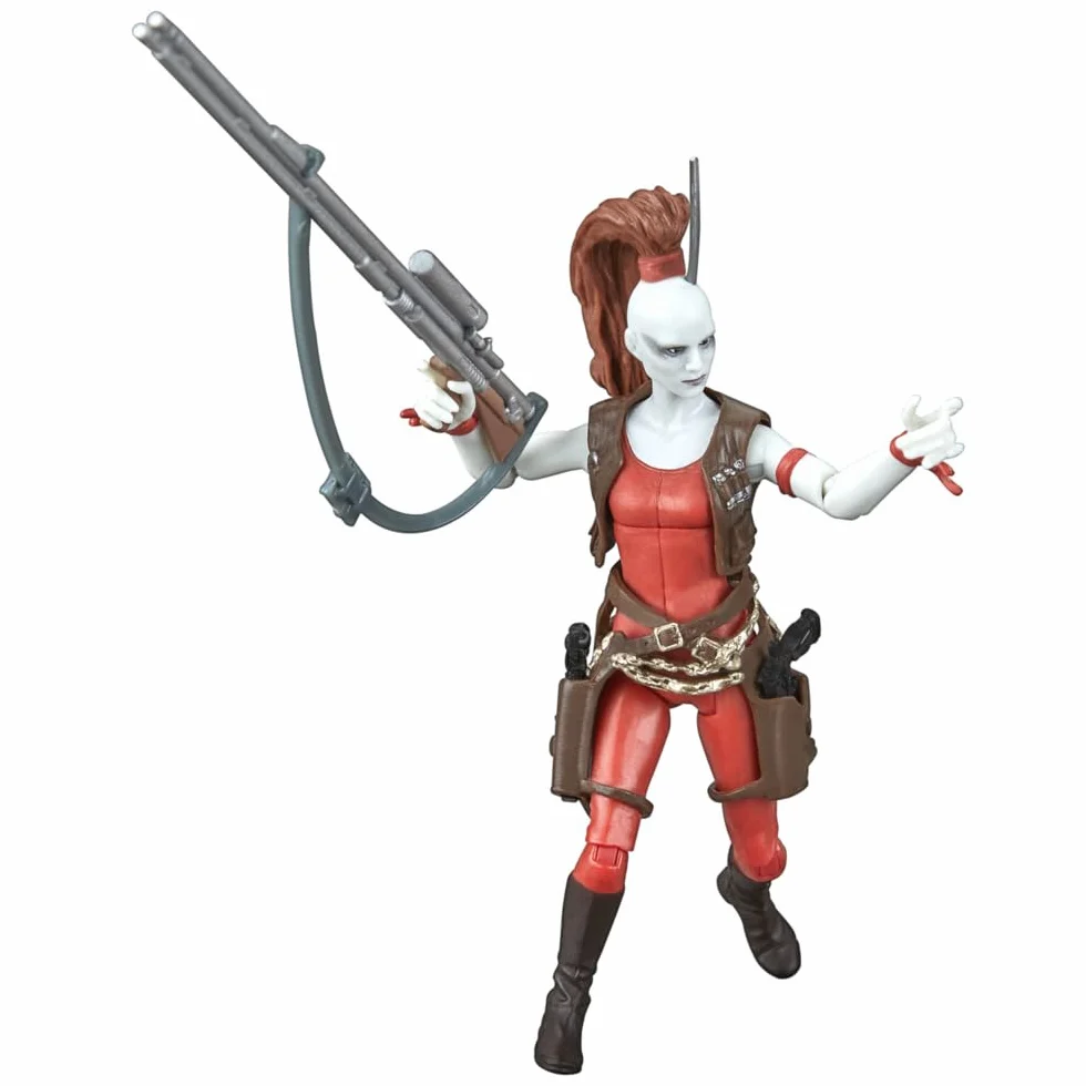 Hasbro Star Wars, kolekcja vintage, 9,5 cm Aurra Sing figurka inspirowana "Gwiezdnymi Wojnami"