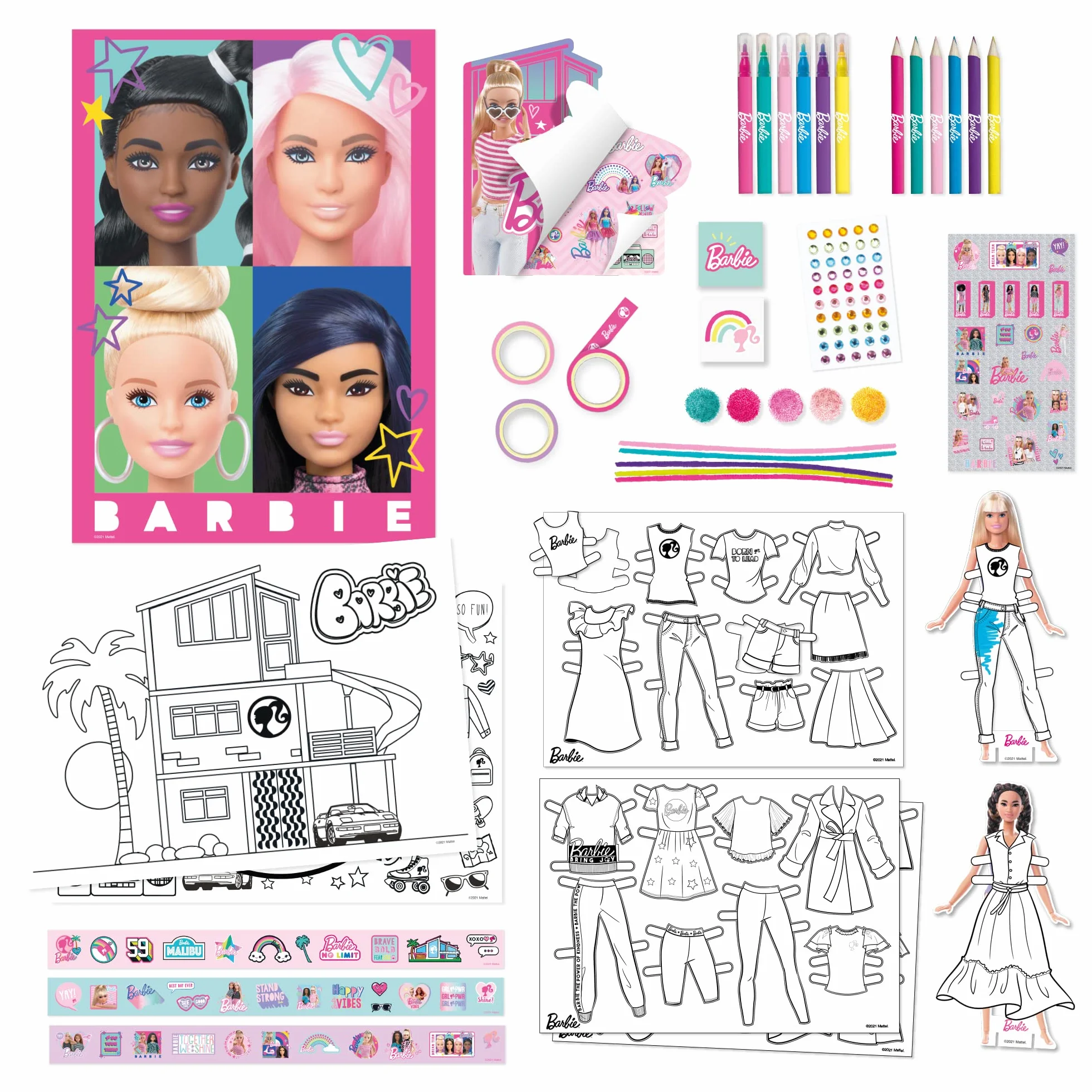 Bladez Toyz Barbie Creative Maker Kitz zestaw do ćwiczeń zderzaka 300 sztuk