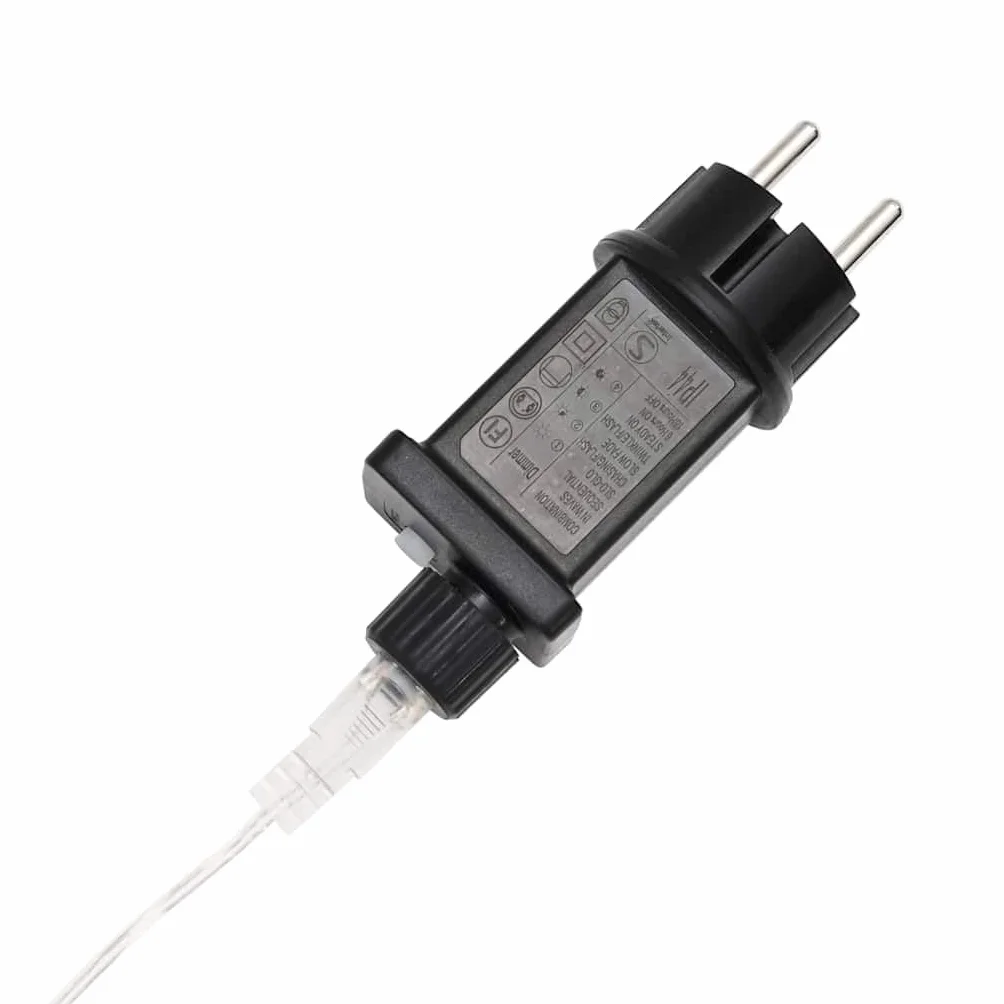 vidaXL Lina świetlna z 240 diodami LED Wielokolorowe 10 m PVC, Oświetlenie LED, elastyczne lampki na żyłce, dekoracyjne świetlne akcenty, do domu i ogrodu, idealne na Święta