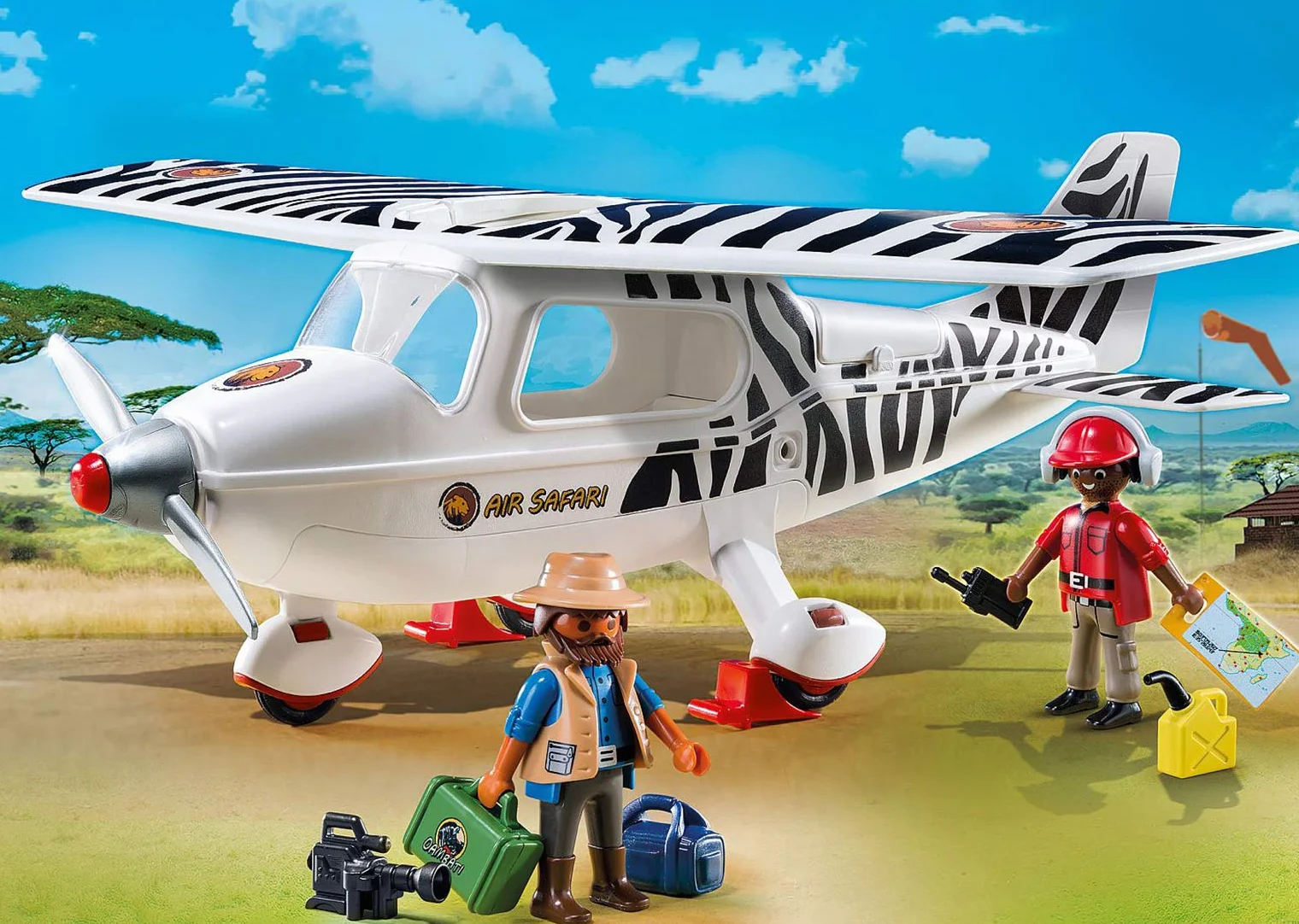 PLAYMOBIL Wild Life 6938 Samolot-Safari, od 4 lat