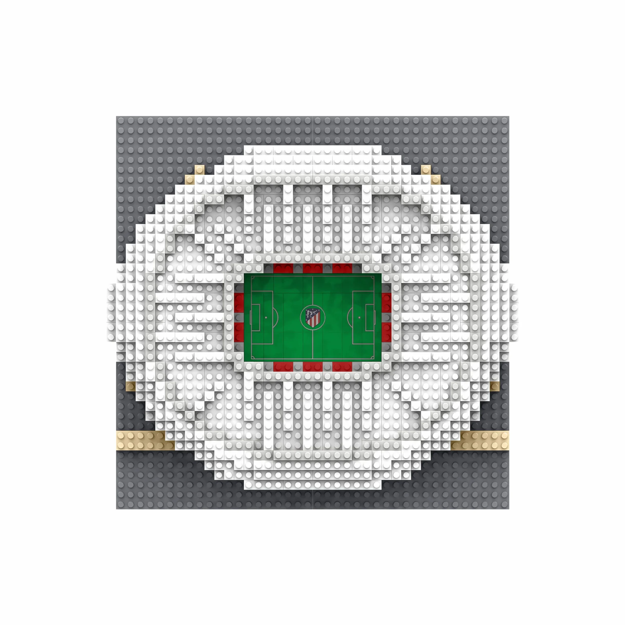FOCO Oficjalnie licencjonowany model stadionu Mini-BRXLZ (Atletico Madrid FC)