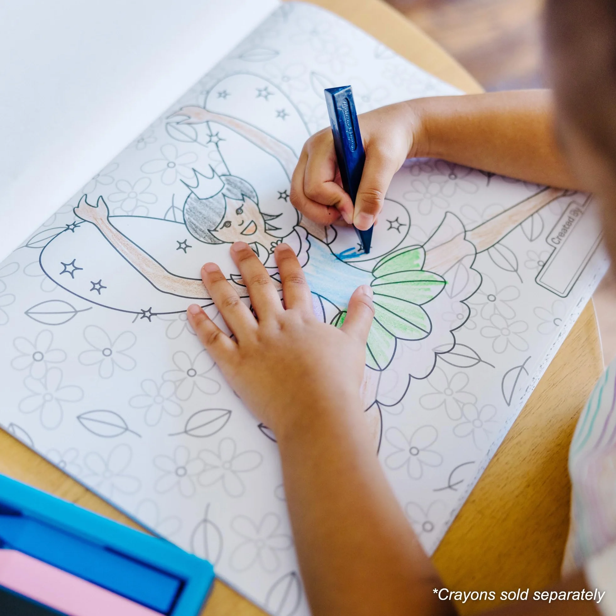 Melissa & Doug duża kolorowanka różowa blok z zadaniami 3+ prezent dla chłopca lub dziewczynki