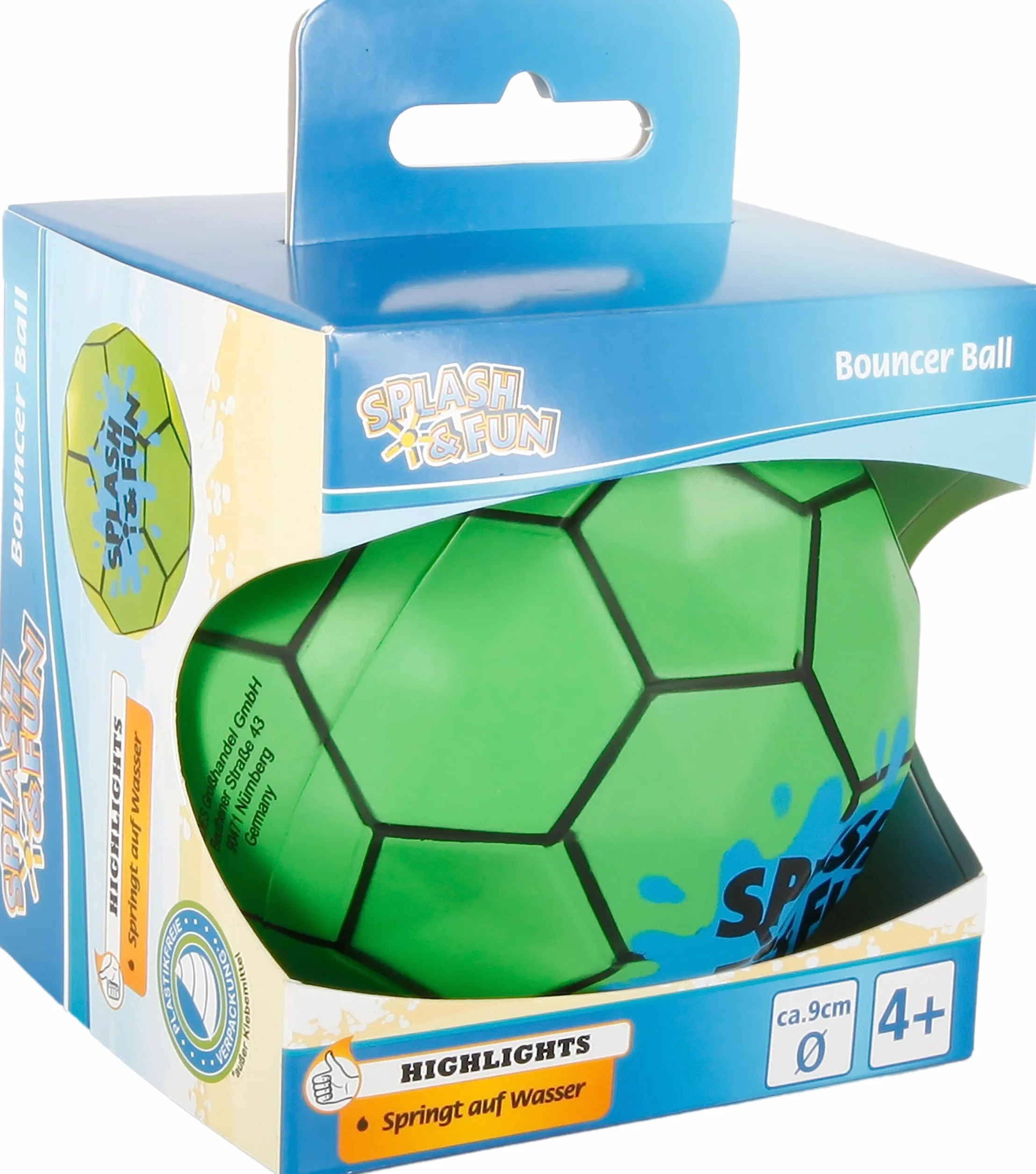 Splash & Fun Bouncer Ball # 9 cm piłka plażowa