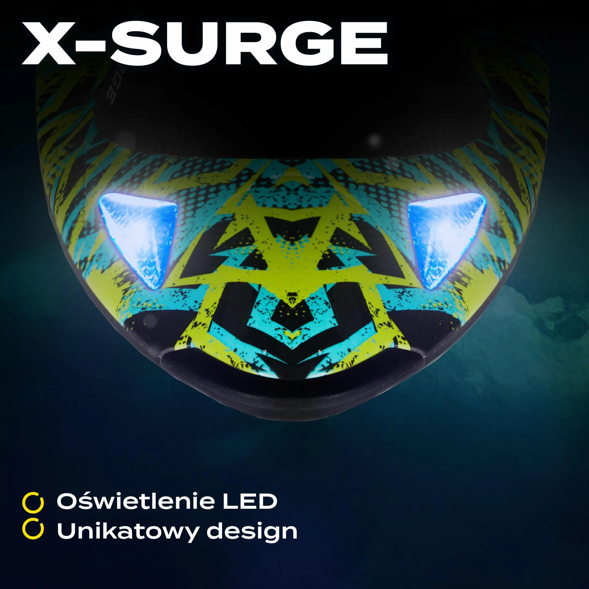 OVERMAX X-SURGE Zdalnie Sterowana Łódź Wyścigowa RC Motorówka ze Światłem LED 35 km/h Baterie 1200 mAh 30 min Zabawy Regulacja Prędkości Zasięg do 100 m, Zabawka na Basen i Jeziora