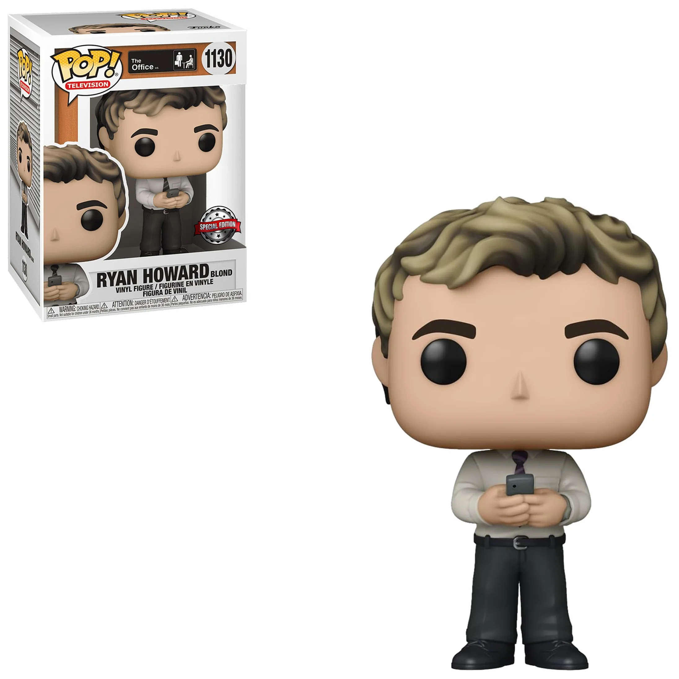 Funko Pop The Office Ryan Howard Blonde Hair