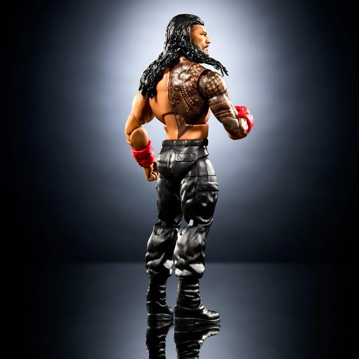 Mattel Mattel WWE Elite figurka akcji i akcesoria, seria #120, artykuł kolekcjonerski, Roman Reigns, ponad 15 cm, z 25 ruchomymi końcówkami i wymiennymi rękami, JCJ30