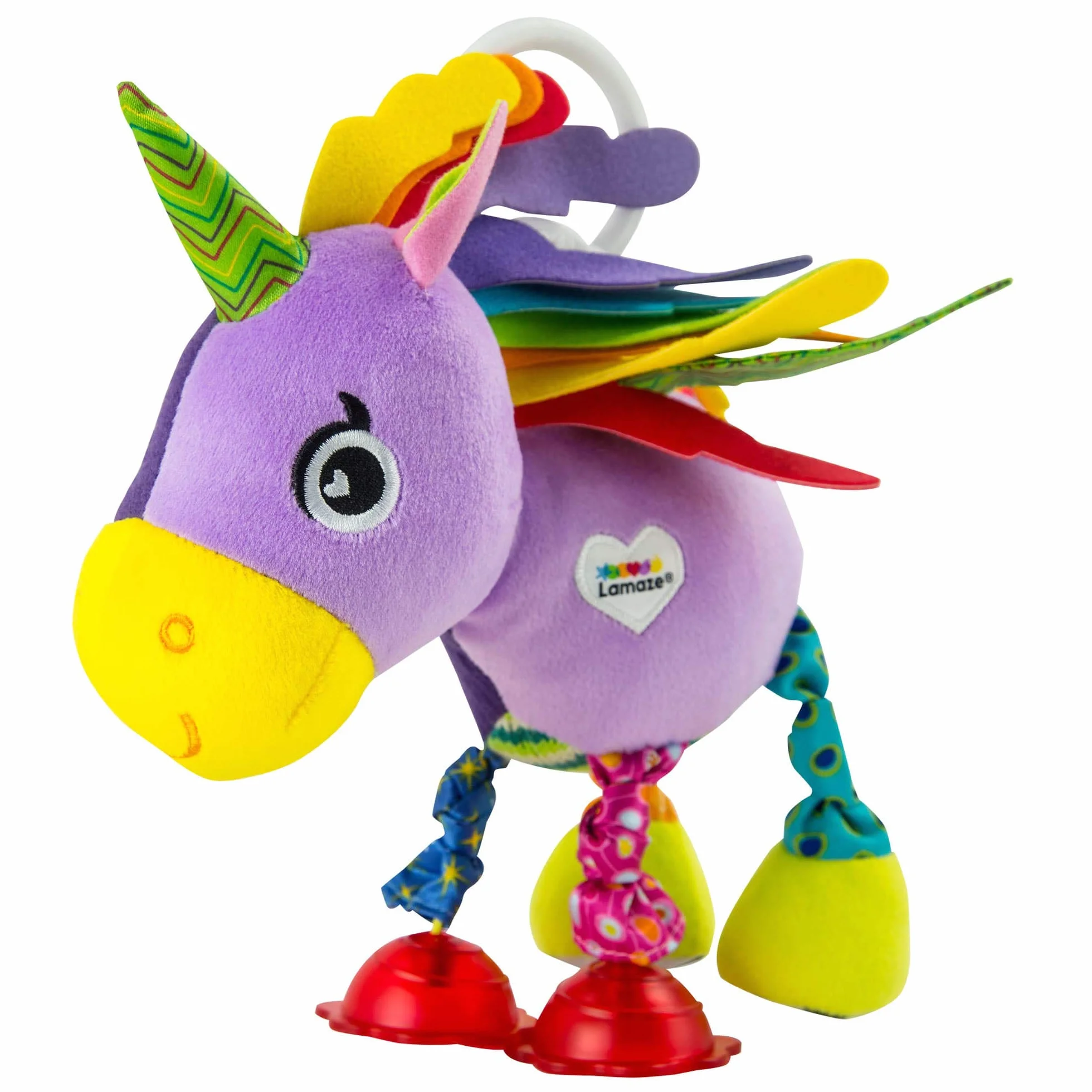LAMAZE Тilly Twinklewings - Clip on Pram & Pushchair Newborn Baby Toy, Unicorn Toy, Sensory Toy for Babies Boys & Girls From 0-6 Months