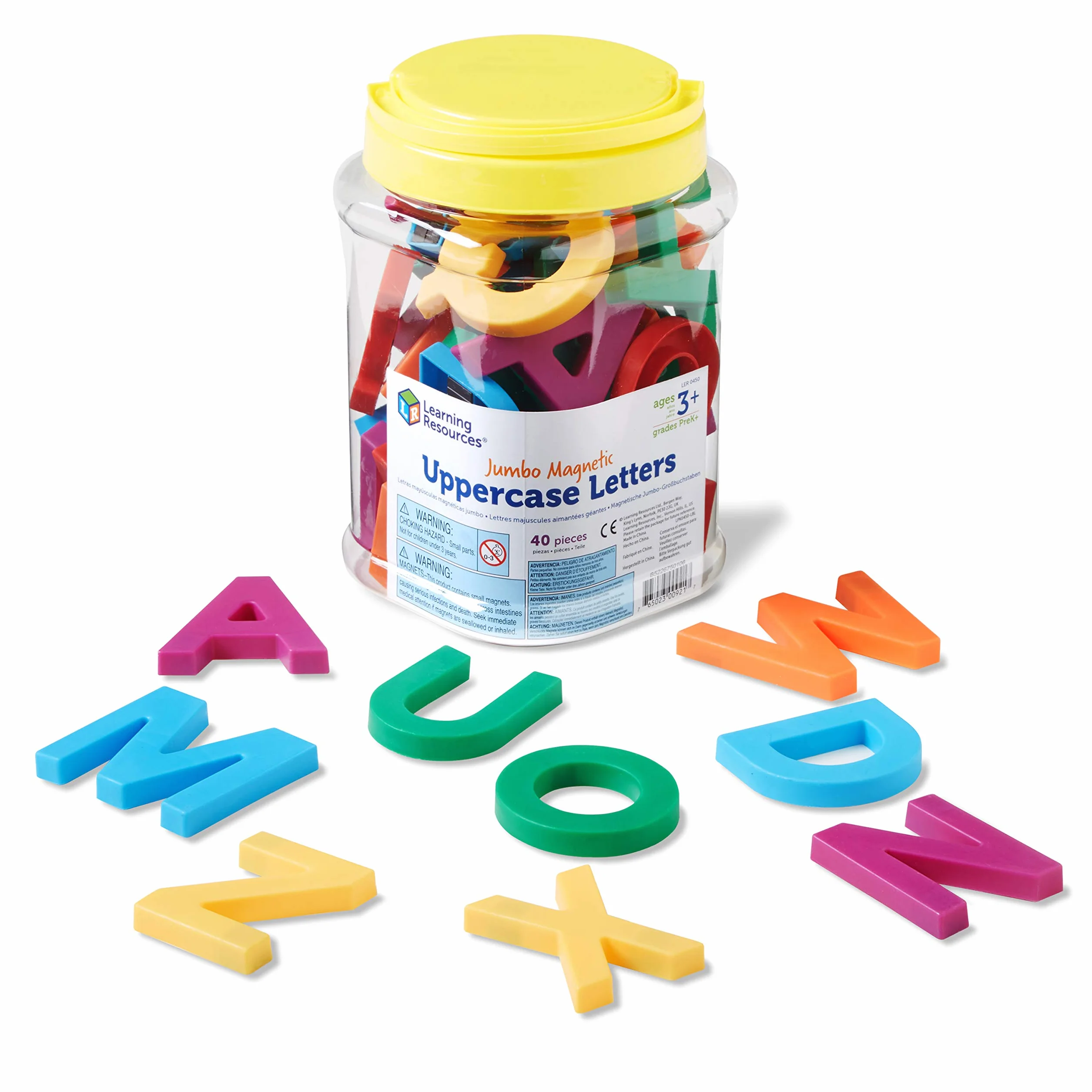 Learning Resources Jumbo Magnetyczny Duze litery Listy