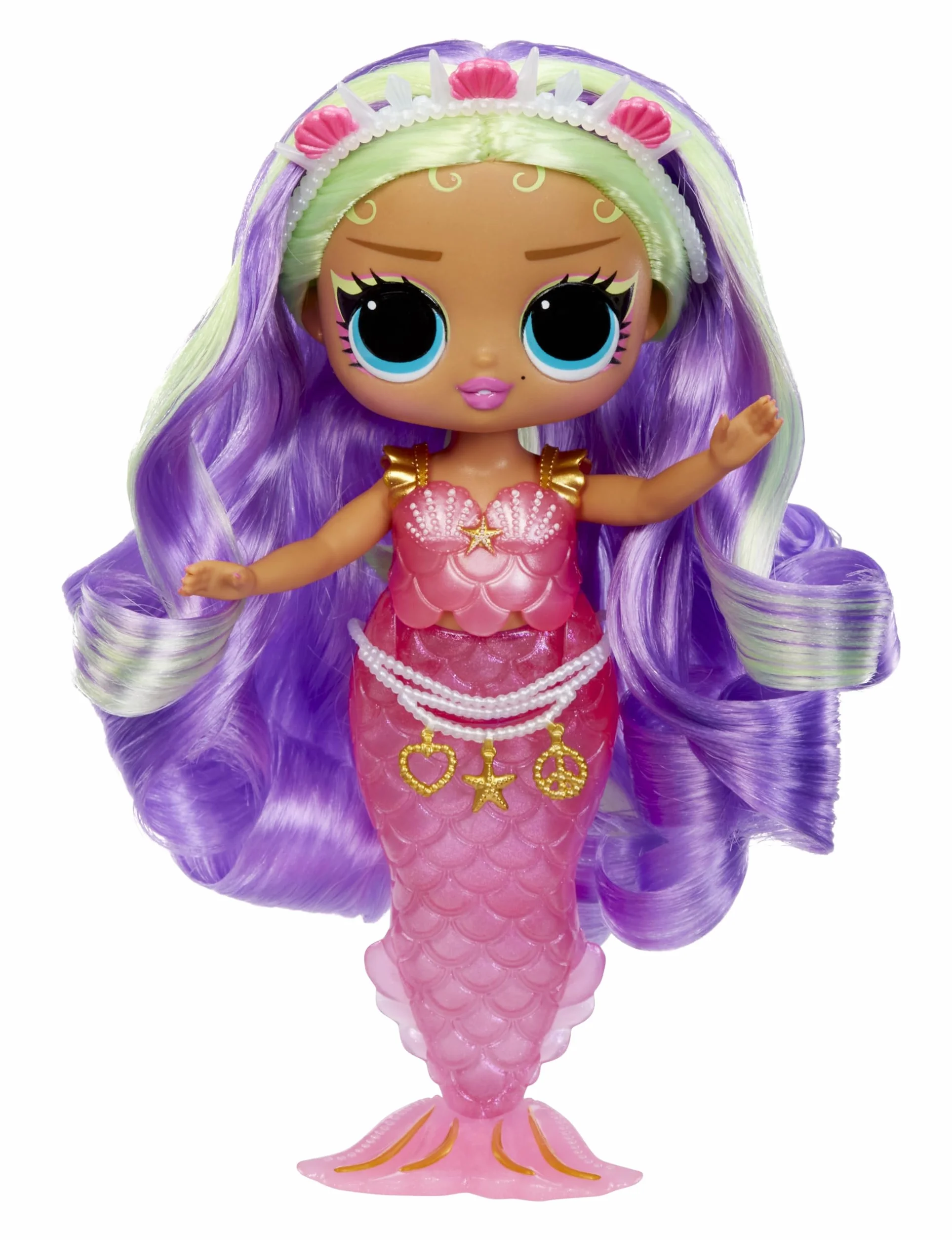 L.O.L. Surprise! Tweens - Mermaid Cleo Clove - Modna Lalka ze Zmieniającym Kolor Ogonem, Ruchomą Płetwą i Pięknymi Akcesoriami - Zabawki dla Dzieci i Kolekcjonerów powyżej 4 Lat