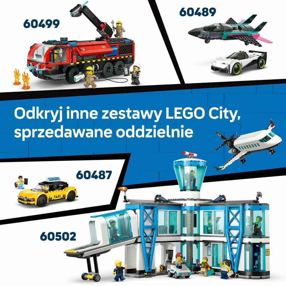 LEGO City Laweta dla motocykli 60491 klocki dla dzieci z minifigurkami