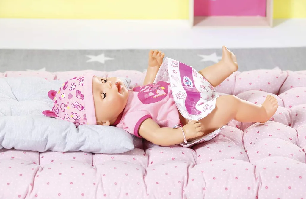 BABY born Pieluchy dla Lalki 43 cm - Przyjazne dla Małych Dłoni, Kreatywna Zabawka, która Promuje Empatię i Umiejętności Społeczne, dla Małych Dzieci od 3 Lat - Zawiera 5 Pieluch