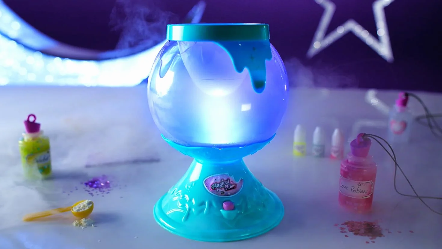 Canal Toys - Magical Slime - Moja Fabryka Magicznych Eliksirów - Kocioł Slime DIY - Od 6 lat - SSC 196, Wielokolorowy, 34 x 14 x 27,5 cm