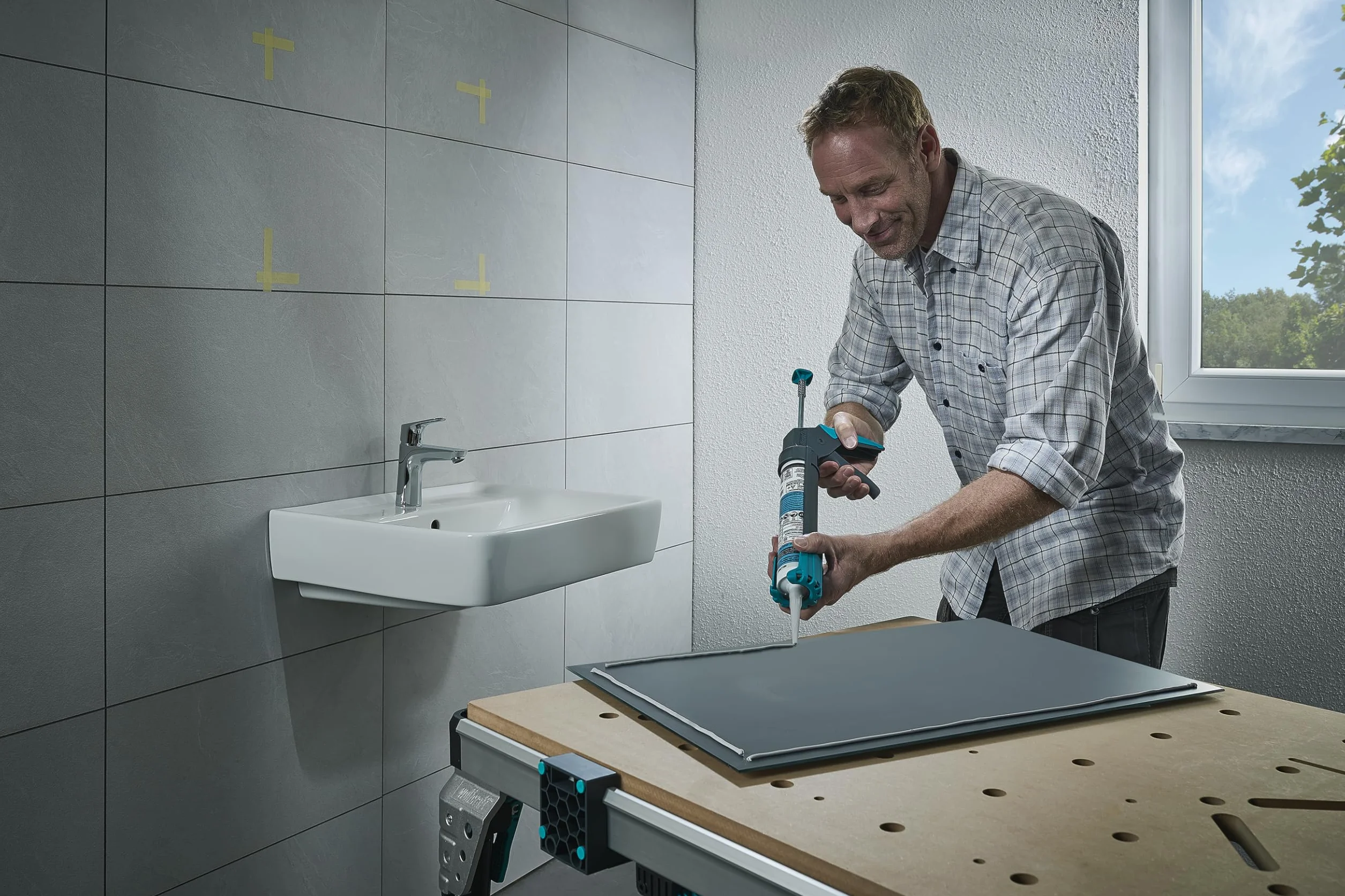 wolfcraft Wyciskacz MG 200 I 4352000 I Standardowy wyciskacz o cechach zwiększających komfort użytkowania