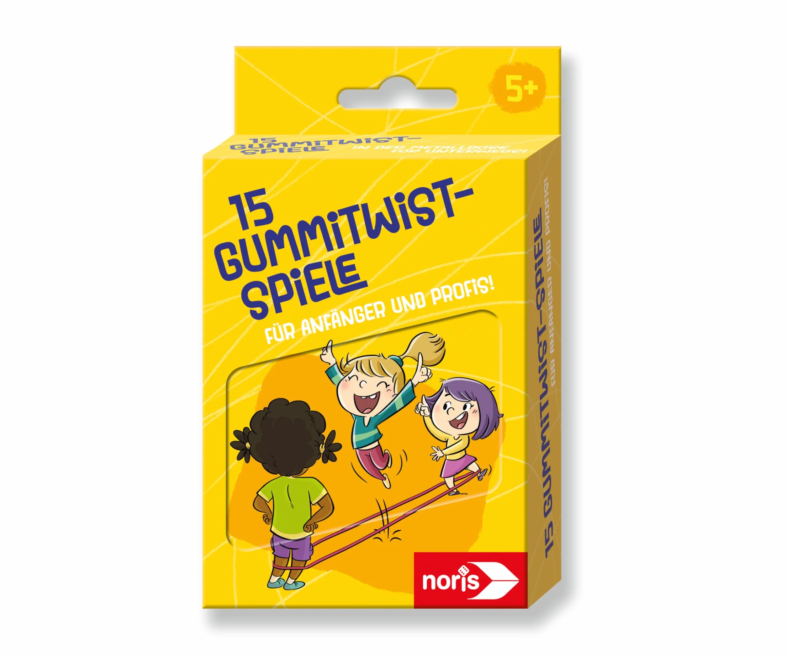 Noris Gummitwist zestaw gumy do skakania dla dzieci od 5 lat zabawka outdoorowa