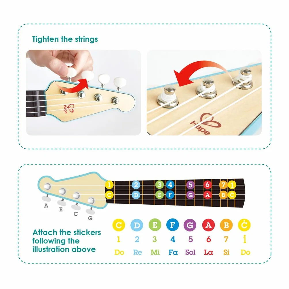 Hape - Rock n Roll Ukulele (87-0626)