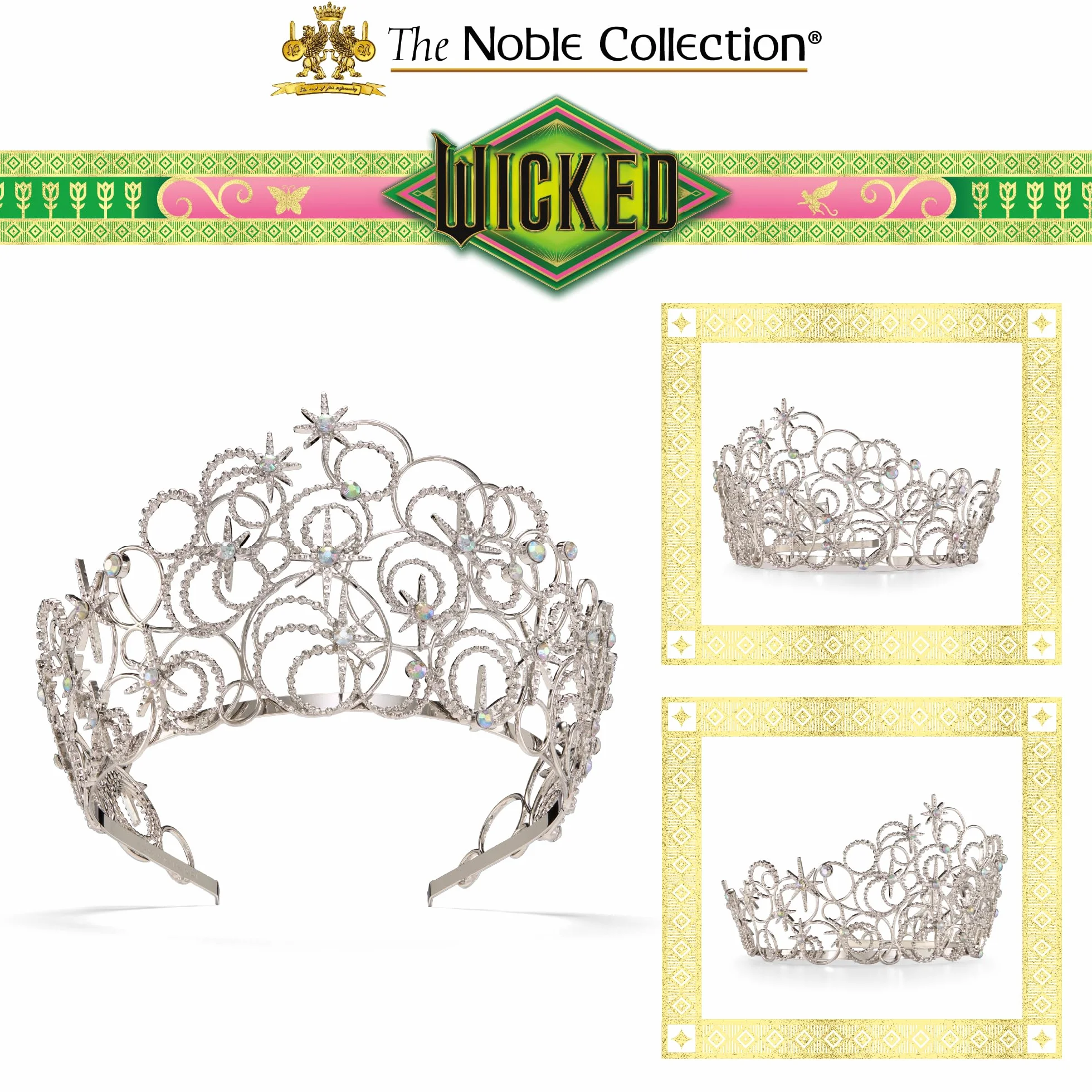 Wicked. Korona z bąbelków Glinda. The Noble Collection
