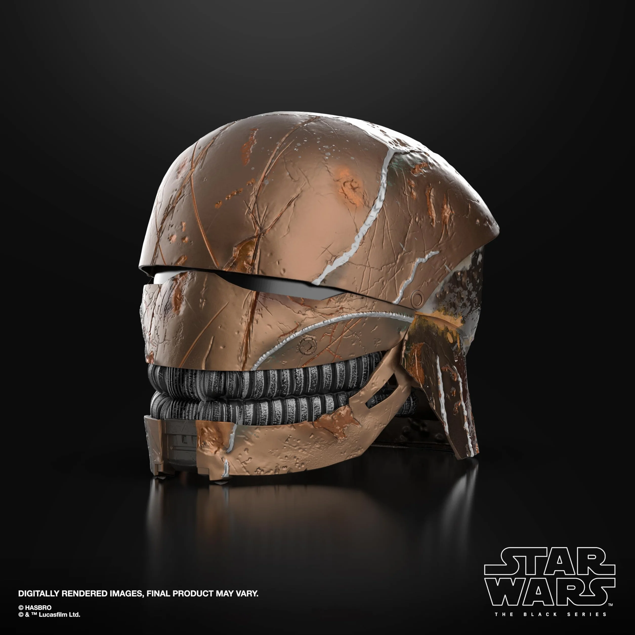 Hasbro Star Wars optymalnej jakości Elektroniczny Hełm Nieznajomego z Kolekcji Star Wars The Black Series, Zabawka Tematyczna dla Dorosłych