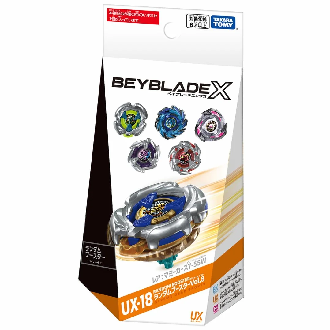 Takara Tomy Beyblade X UX-18 Random Booster Vol. 8
