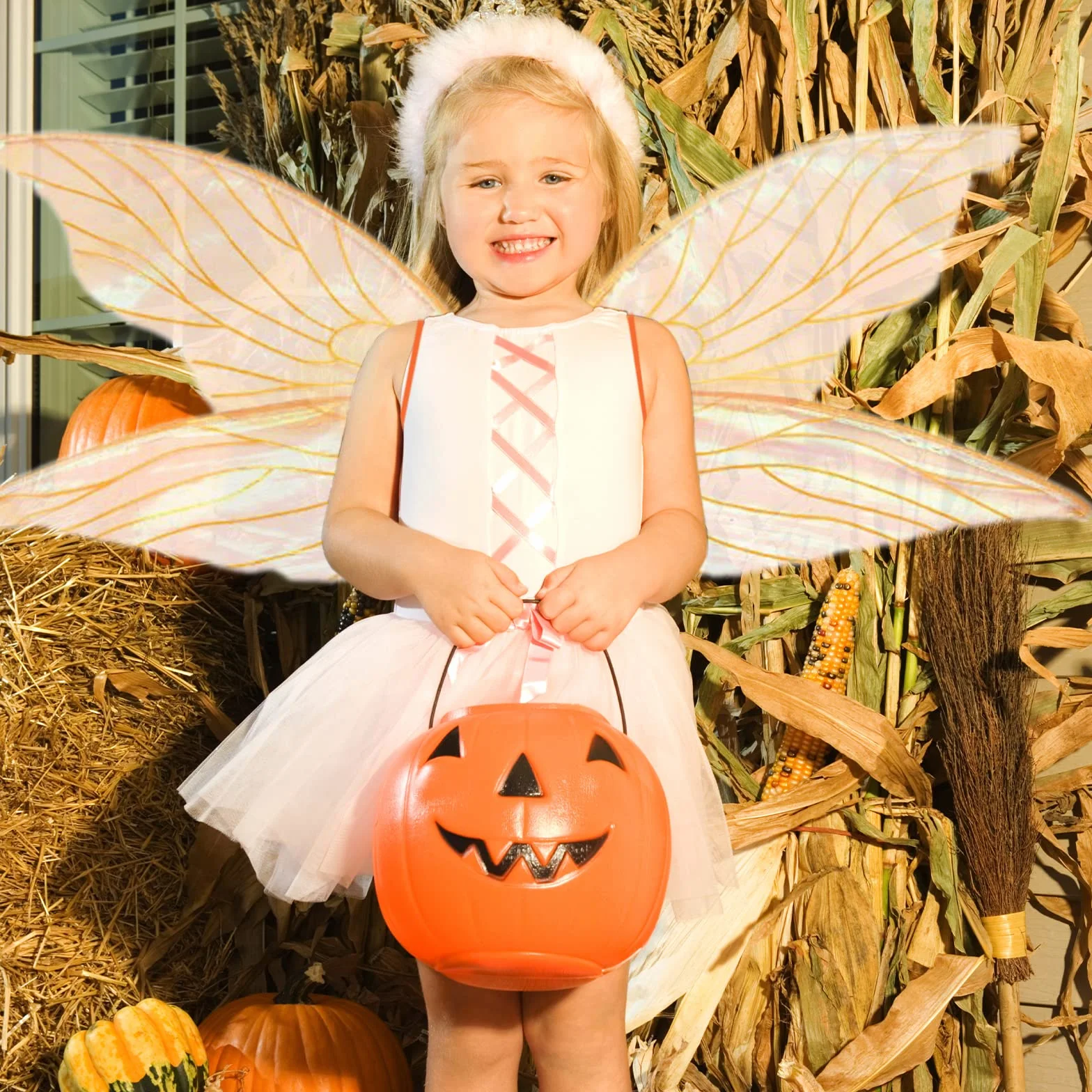 Fairy Wings For Girls, Girls Butterfly Wings Fairy Wings Sparkling Sheer Angel Wings, Dress Up Musujące Fairy Wings Sheer Wings Fairy Costumes For Birthday Party Halloween Game Favor(Pomarańczowy)